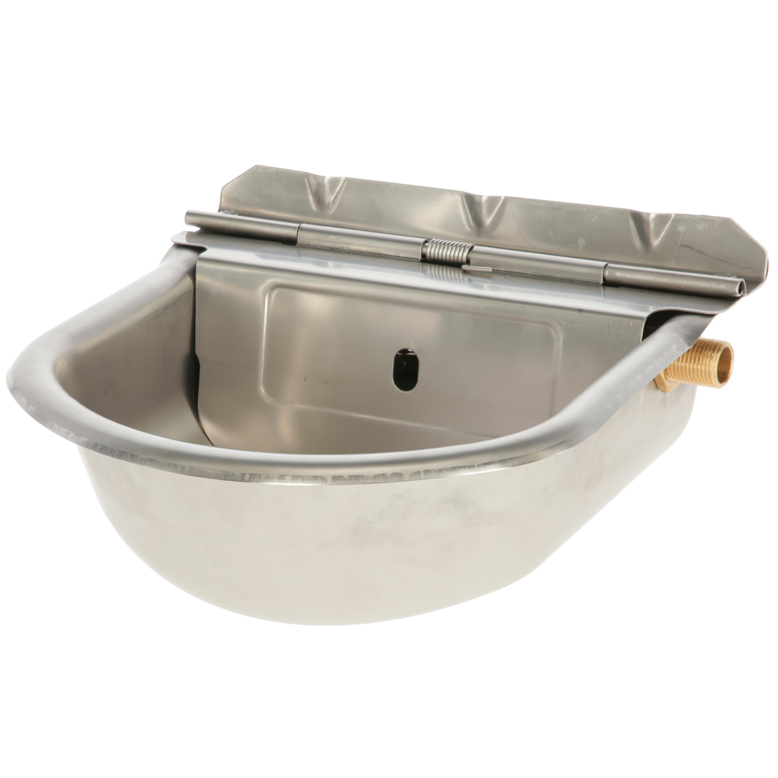 Float drinking bowl S1098, stainless steel