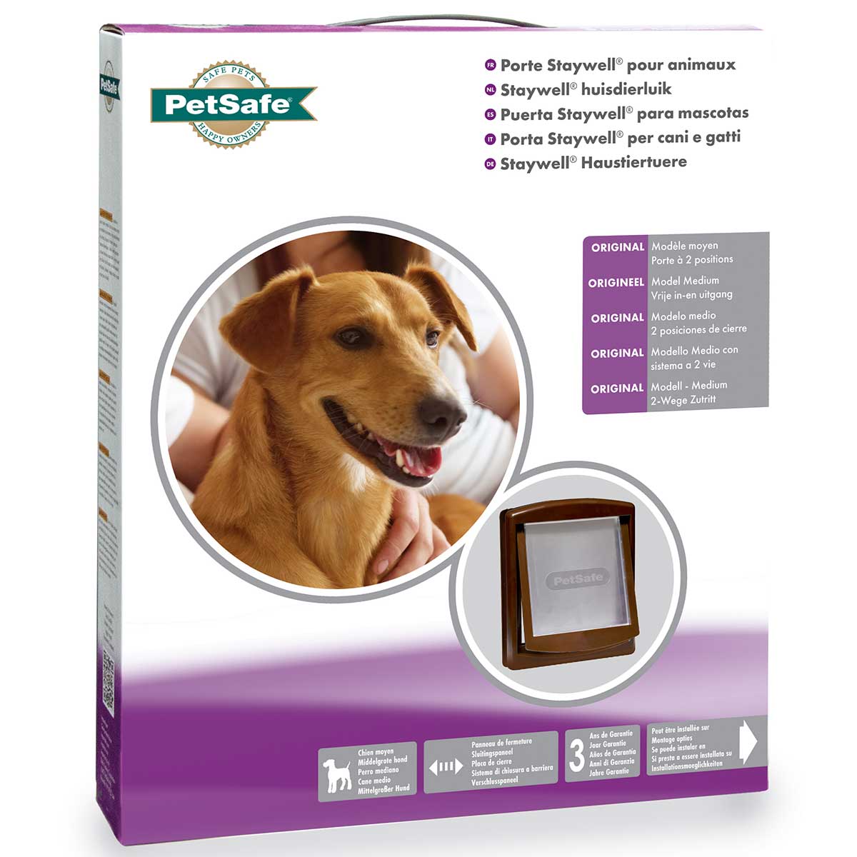 PetSafe Dog Flap Staywell 755 brown