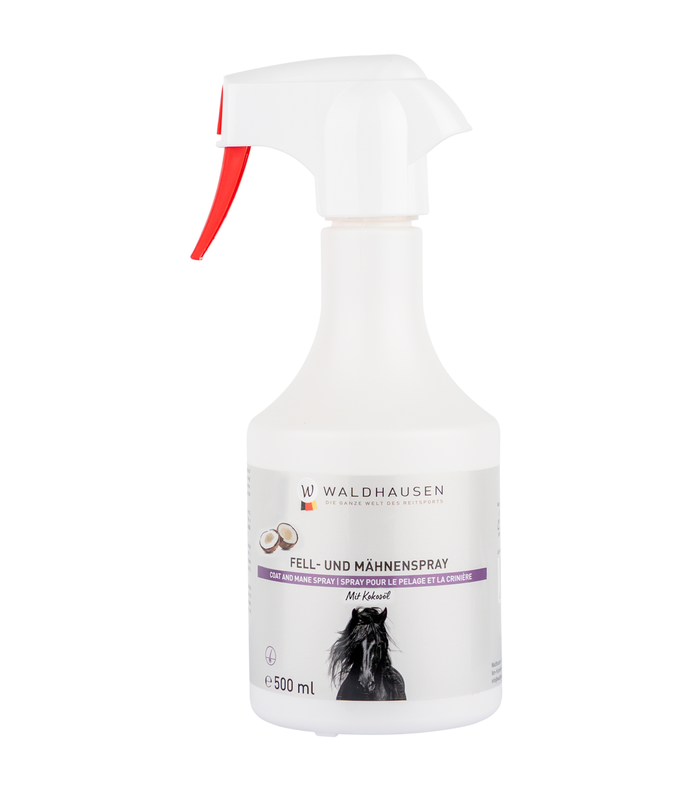 Coat and Mane Spray with coconut oil, 500 ml