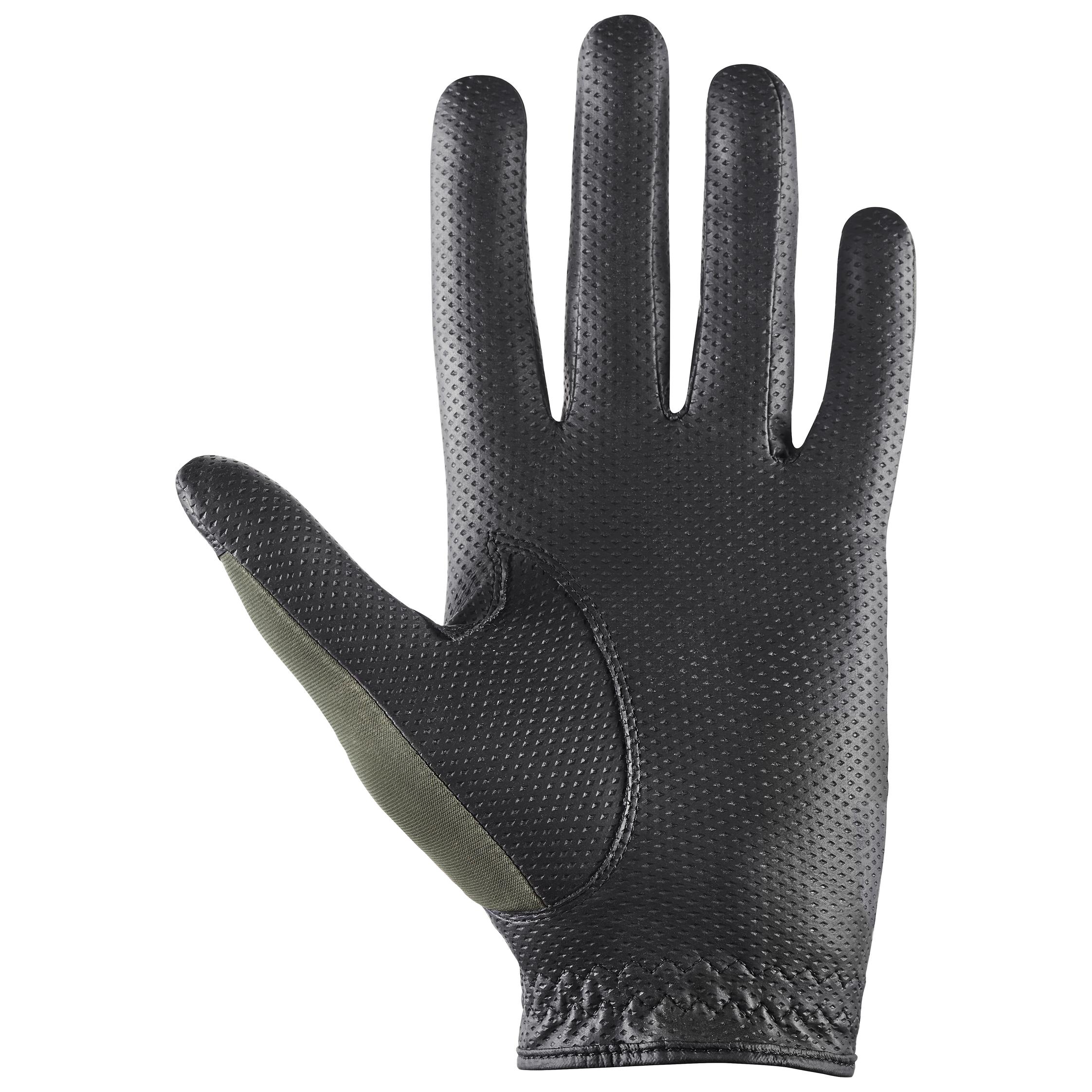 uvex Riding Gloves vida planet black-olive 8