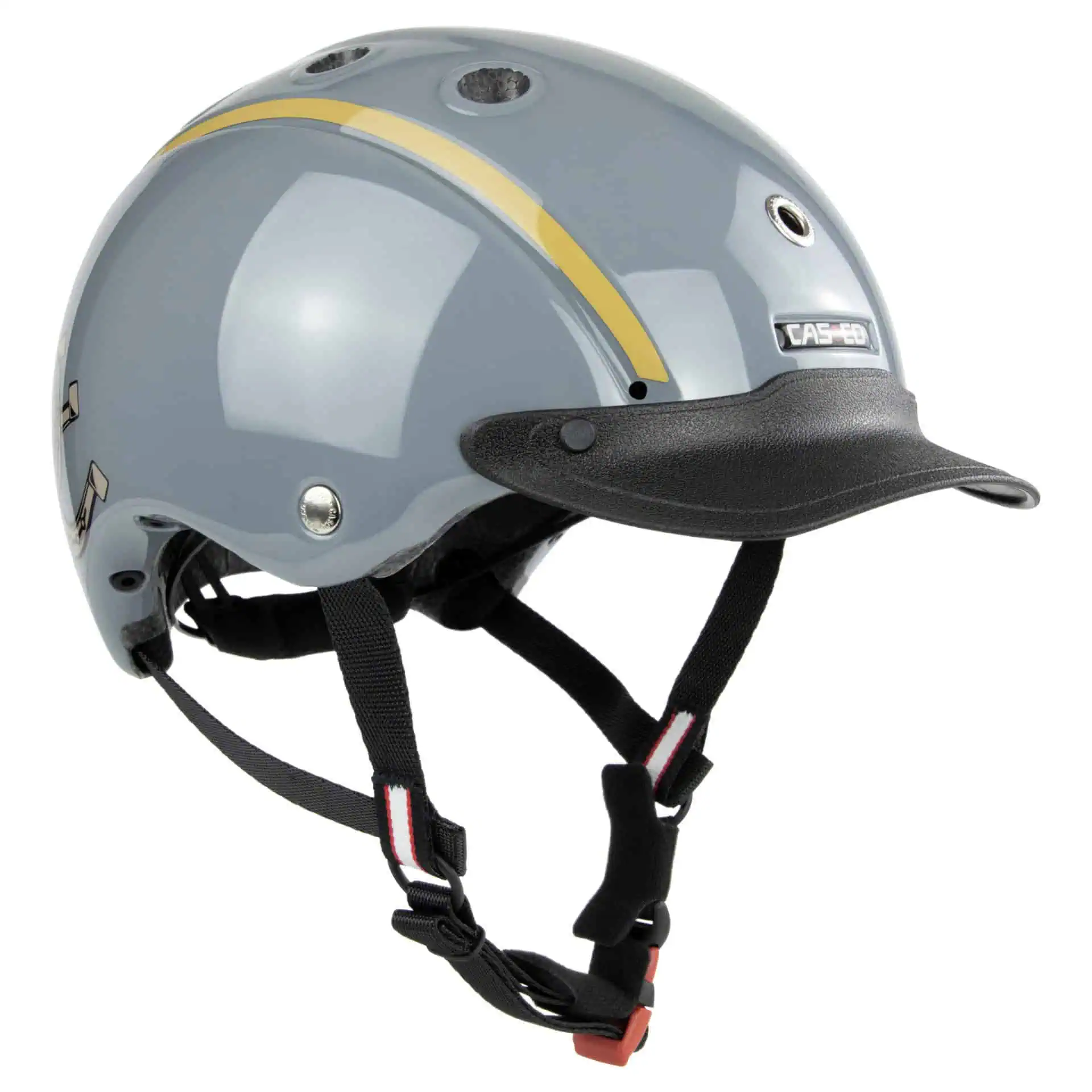 Casco NORI riding helmet for children grey lucky horse