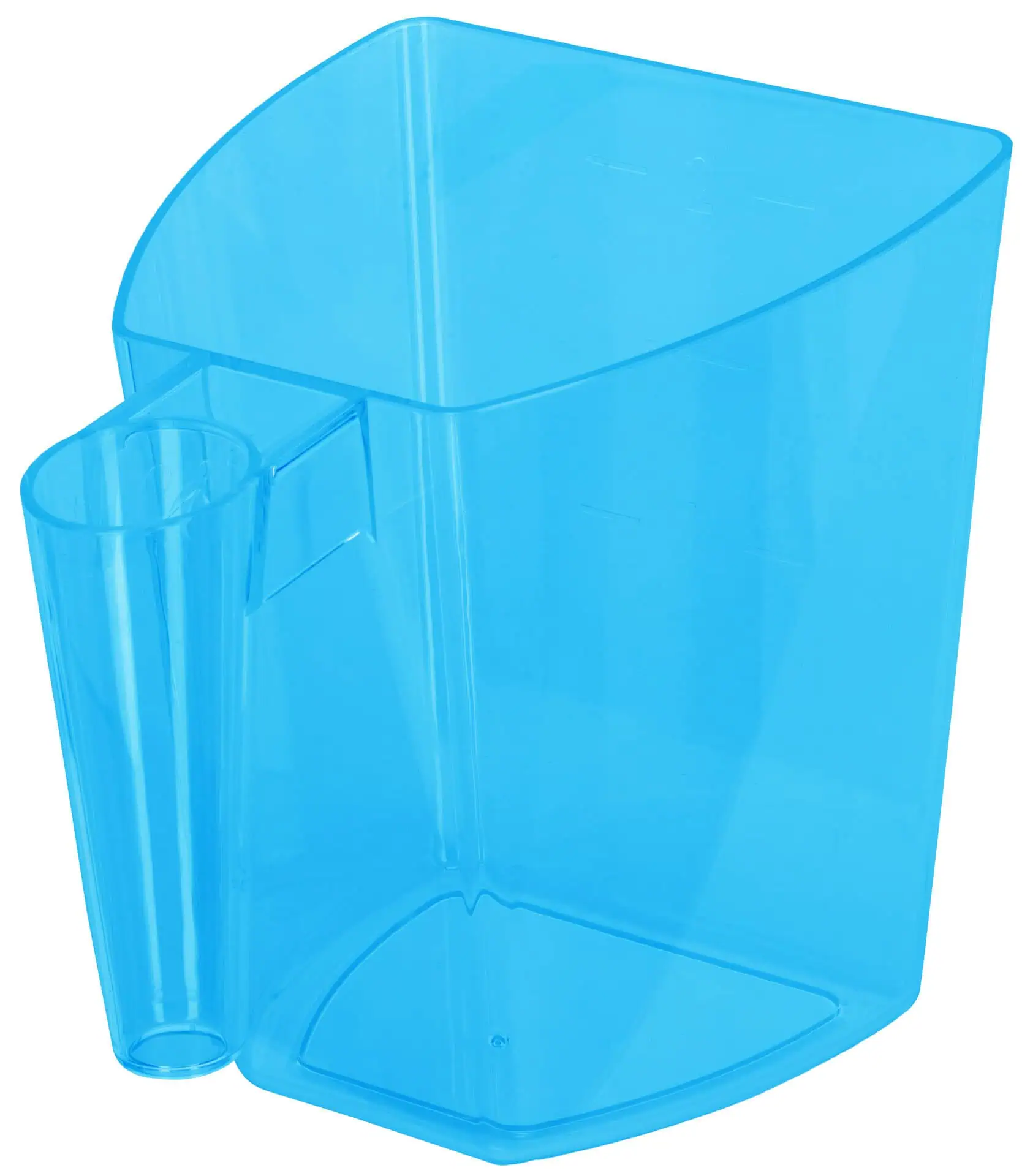 Feed scoop, royal blue