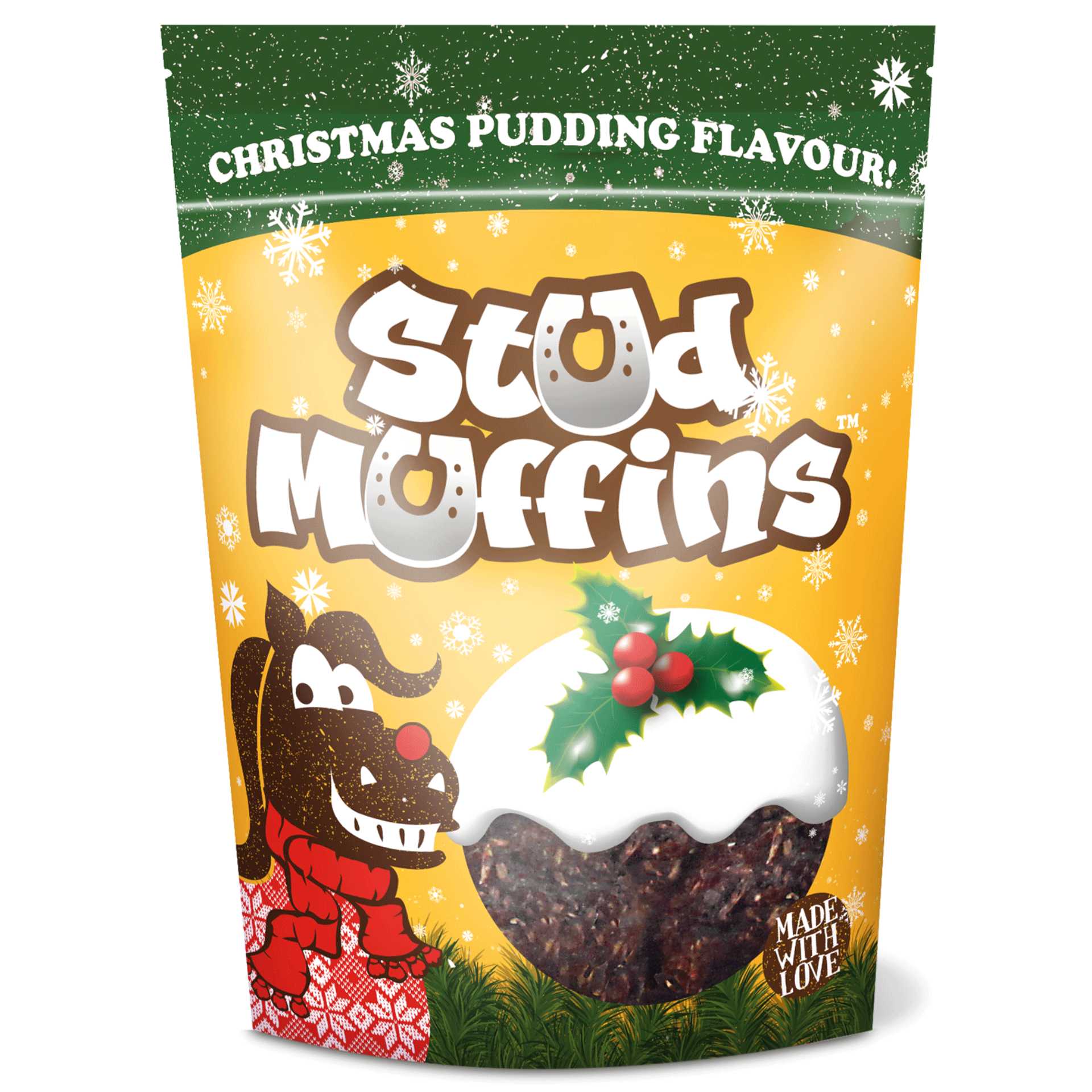 Stud Muffins, christmas pudding flavour, 15 PCS 