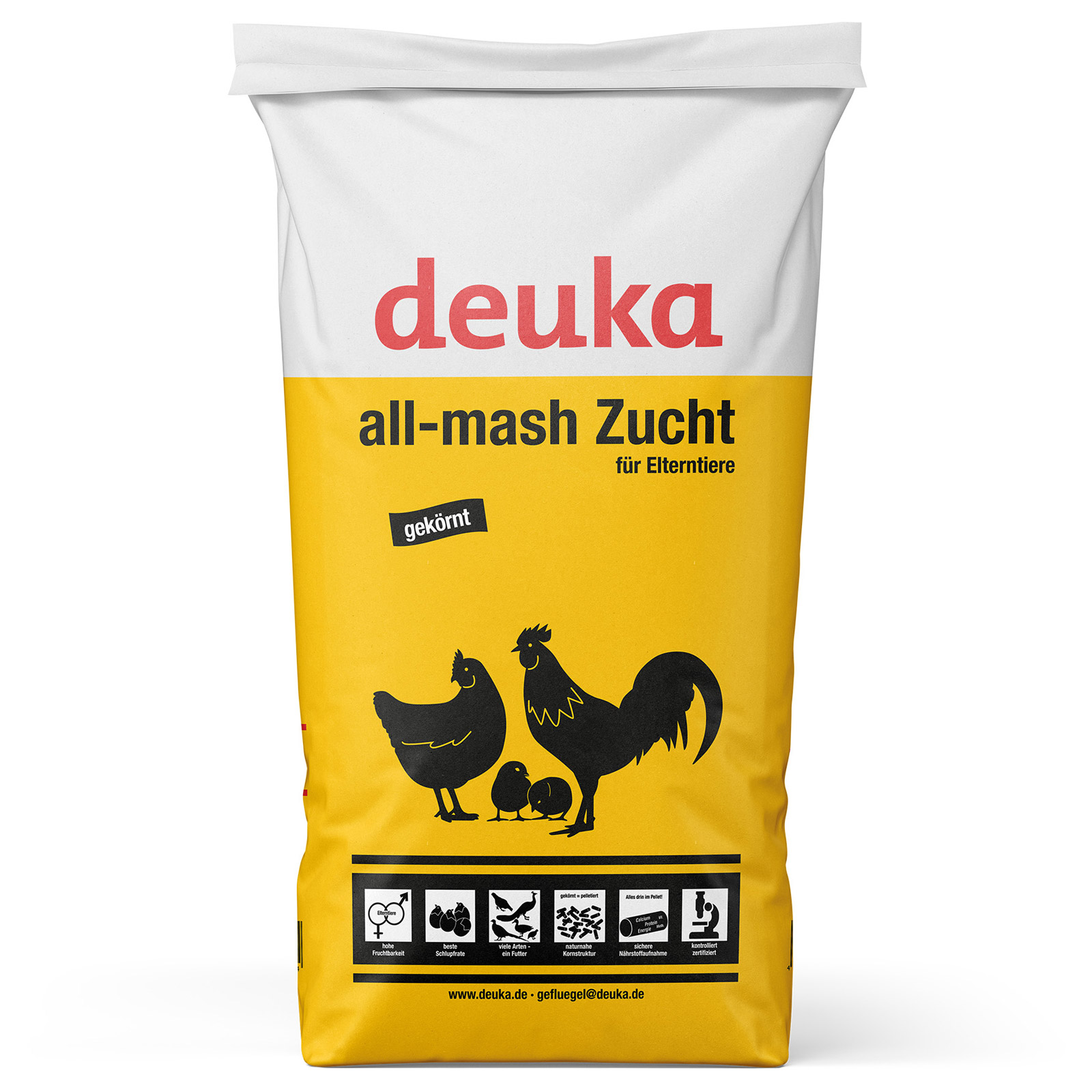 Deuka All-Mash Breeding Poultry Feed 25 kg
