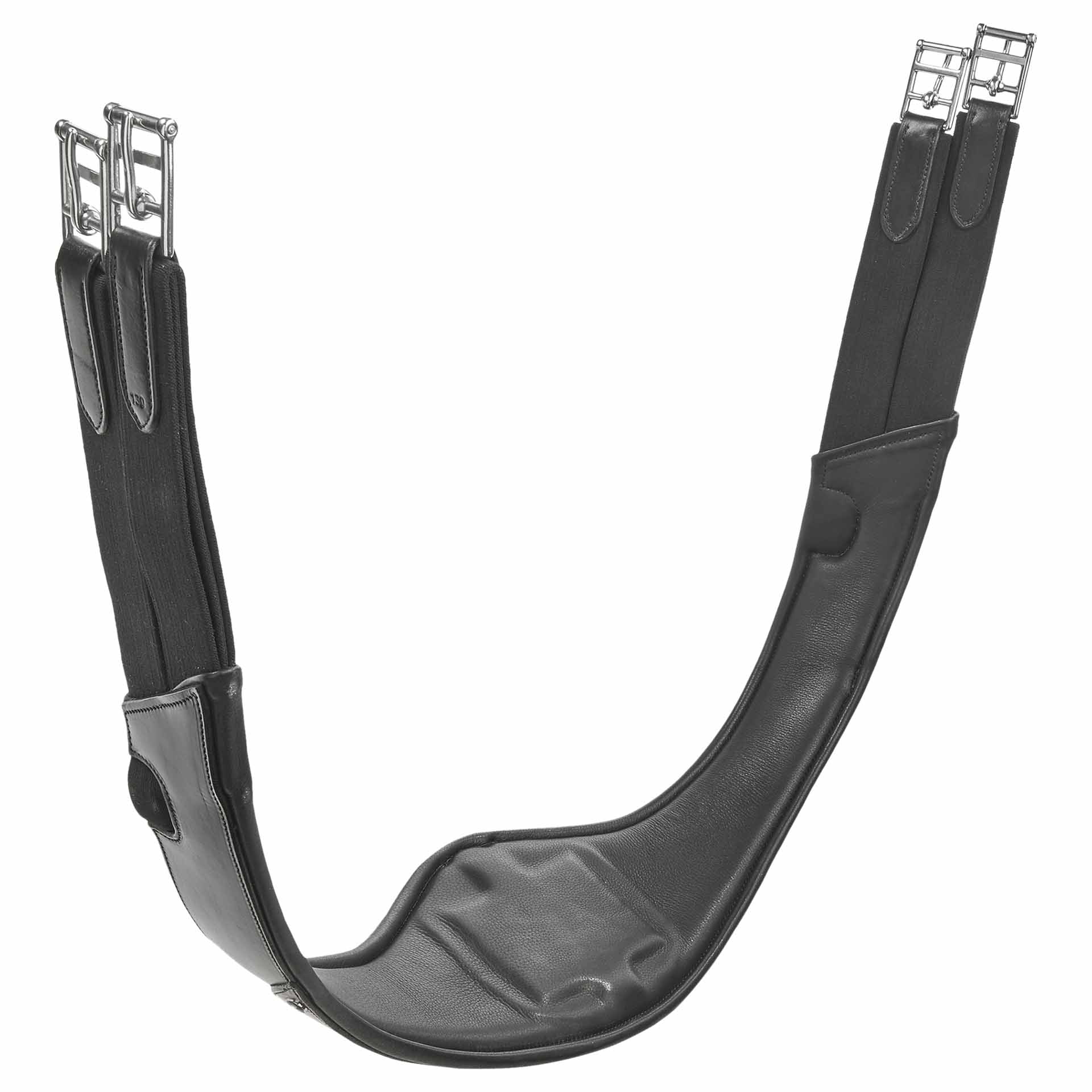 BUSSE Saddle Girth LIVORNO-LONG, elastic 120 black