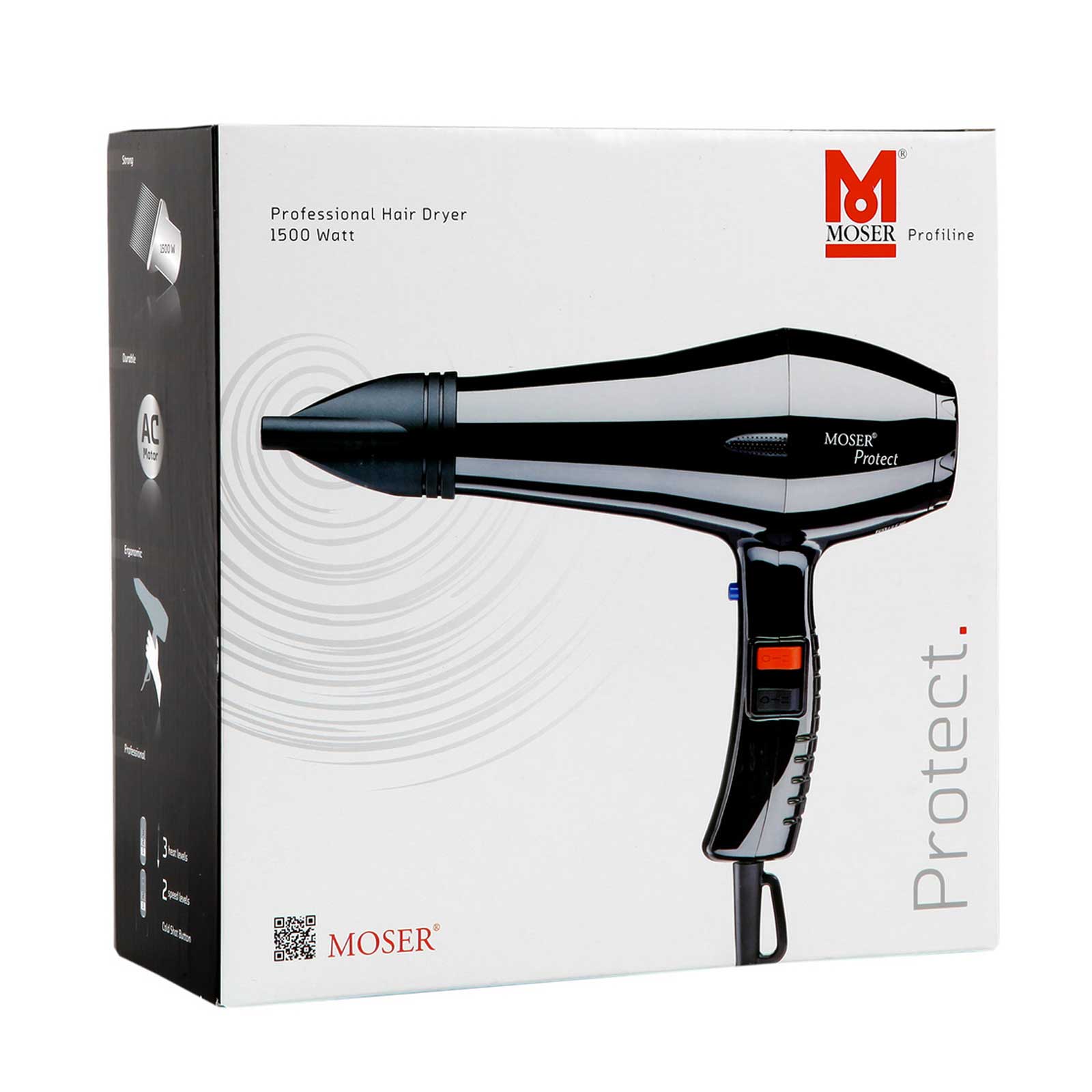Moser hair dryer Protect 1500 W