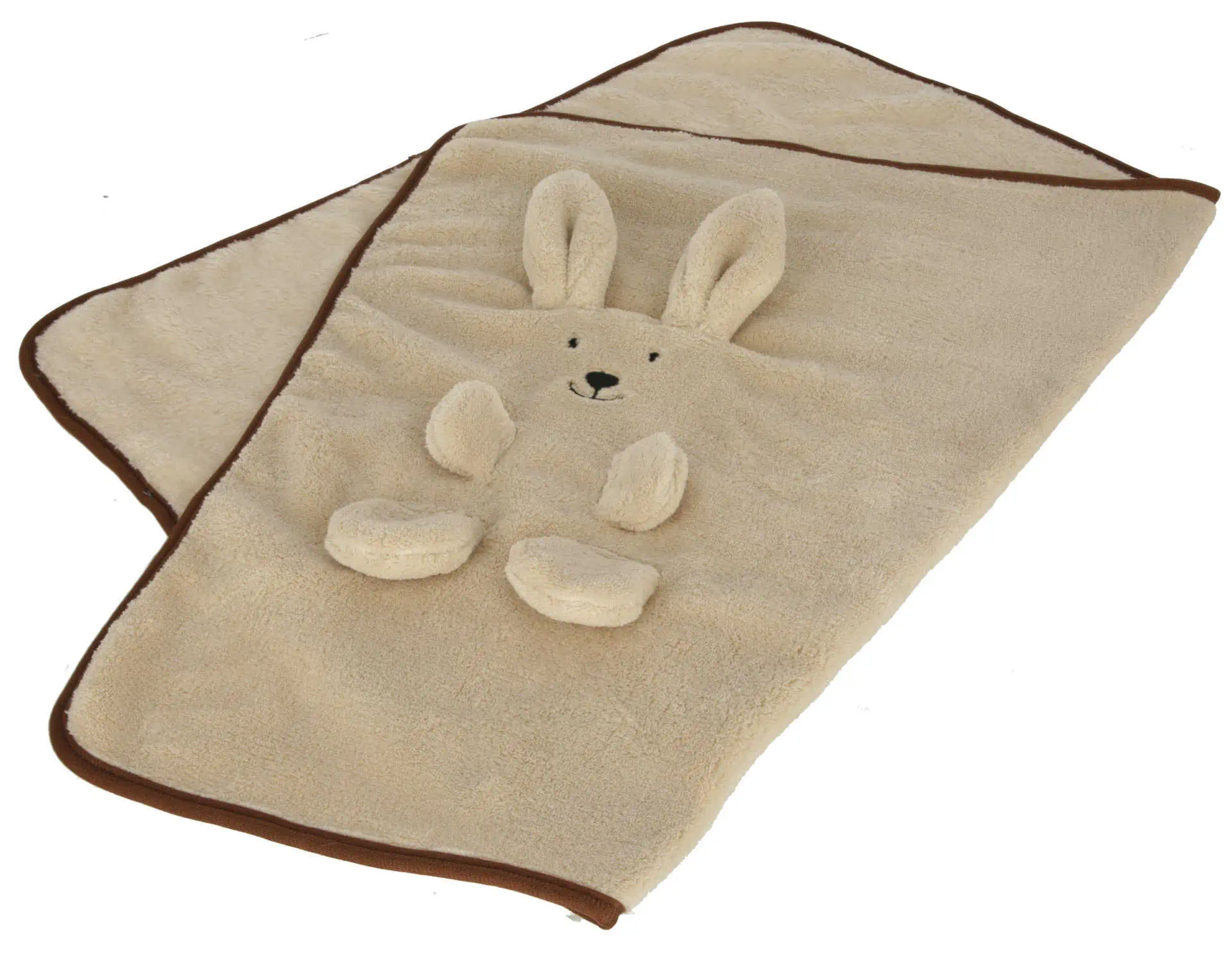 Puppy Blanket Bunny, beige, 72 x 51 cm