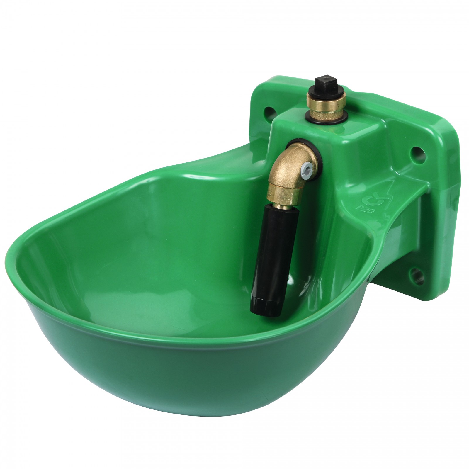 Water bowl K75 plastic 2.8 l 1/2" connection
