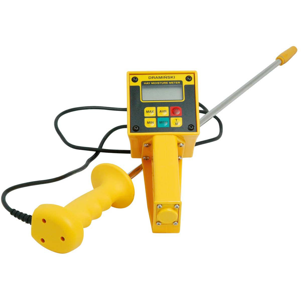Moisture level reader for hay and straw 68 cm