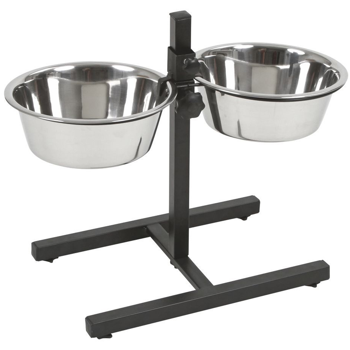 Kerbl Dog food stainless steel height adjustable