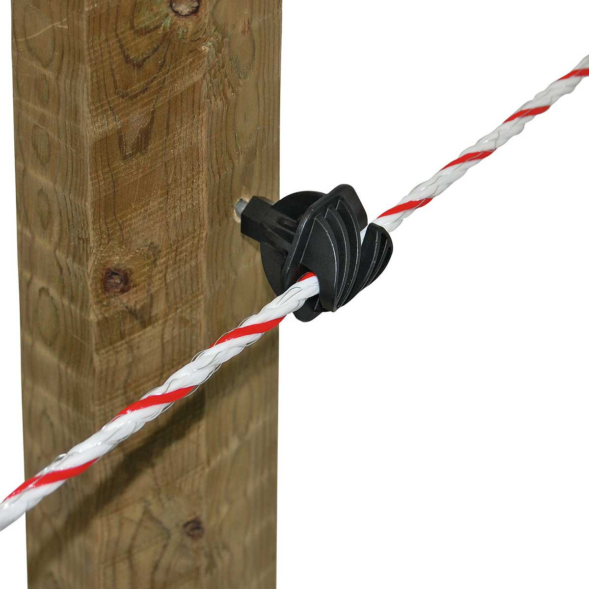 Rope insulator EasyCord for ropes up to Ø 8 mm and polyw.