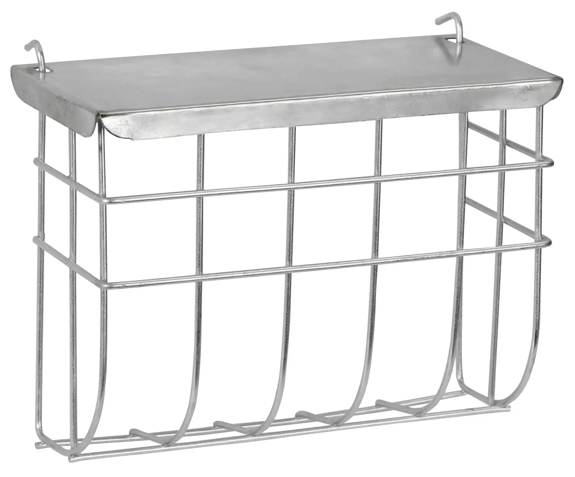 Metal Hayrack with Cover 17x13cm