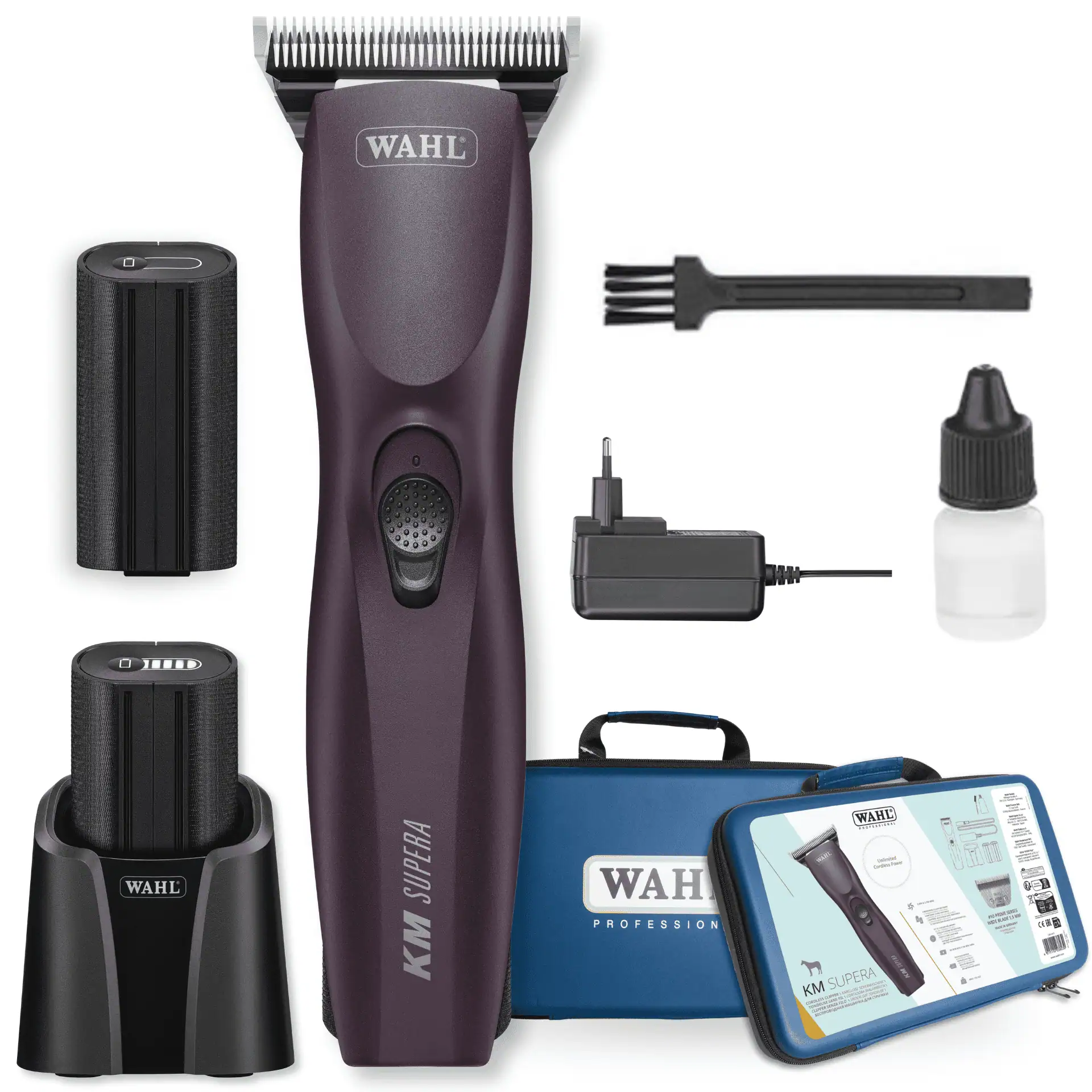 Wahl KM Supera Horse Clipper 2x Battery