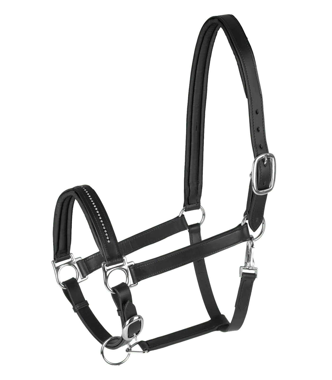 STAR Leather halter Diamond