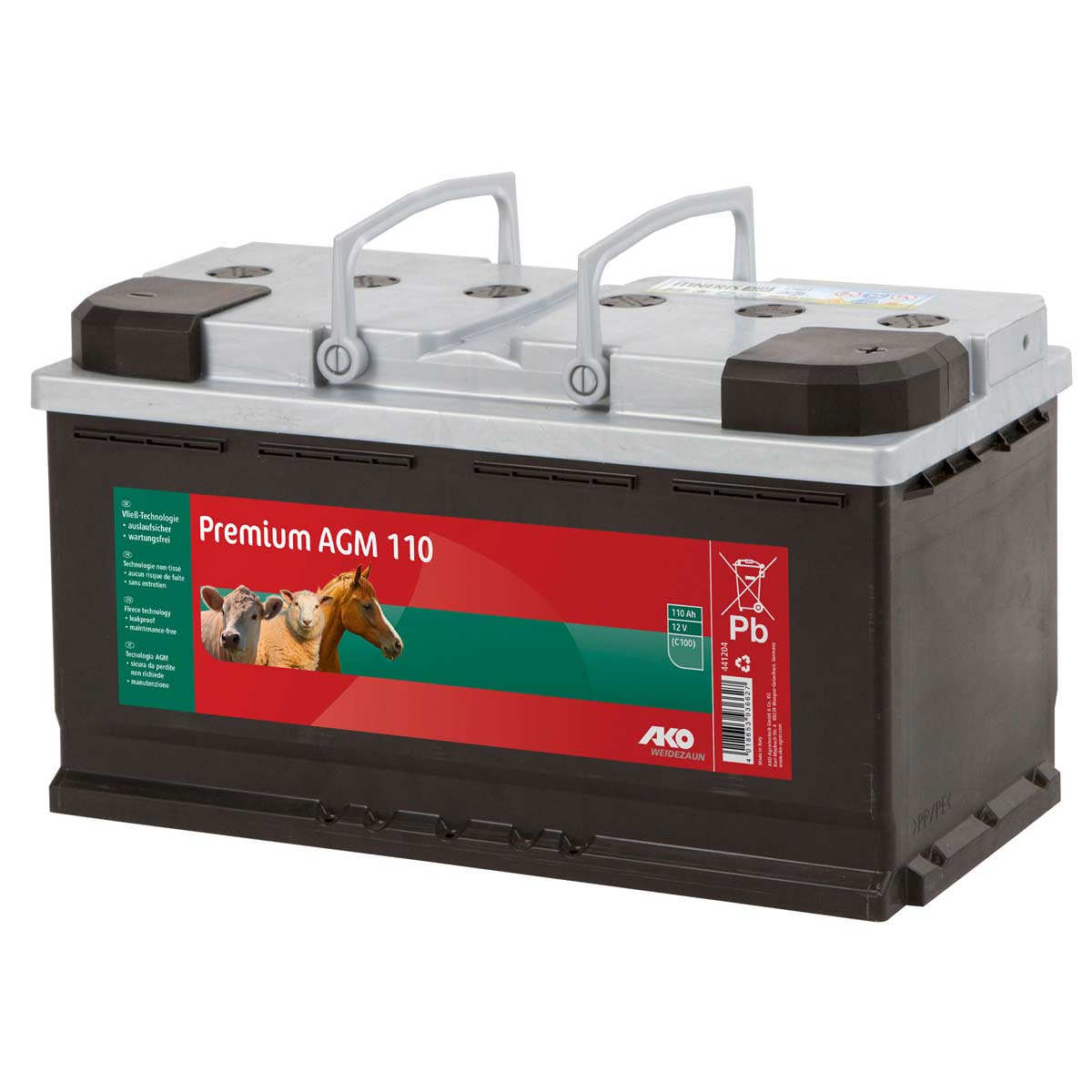 AKO Premium AGM battery 12 V 88-110Ah 110 ah