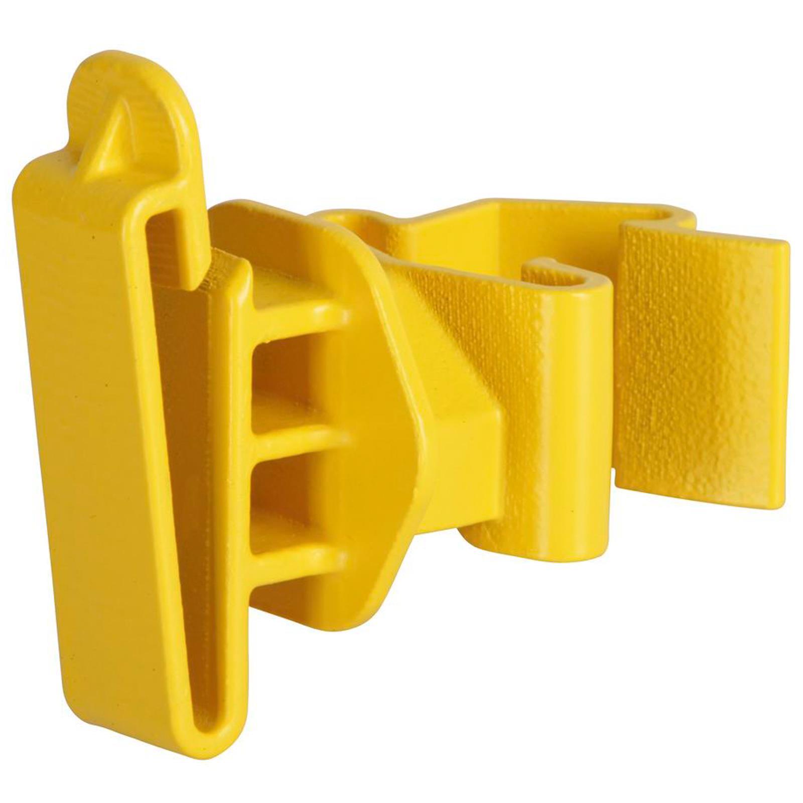 25x Agrarzone T-Post tape insulator yellow
