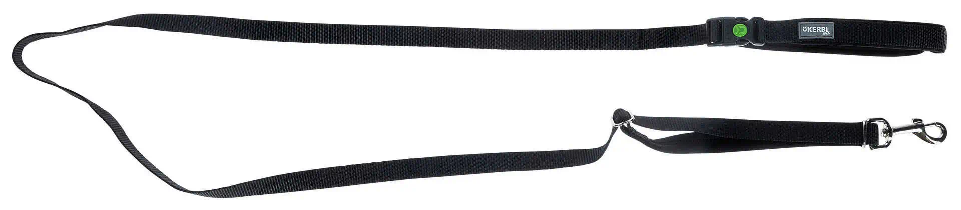 MIAMI Multi-Leash, black, 20 mm, 180 cm