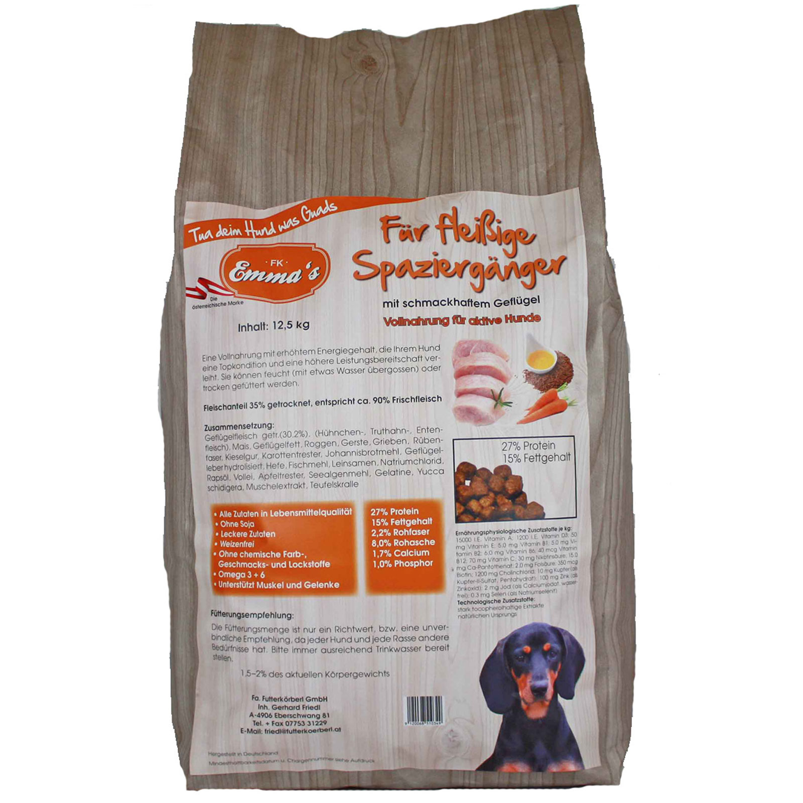 Emmas Dog food Spaziergänger 12,5 kg