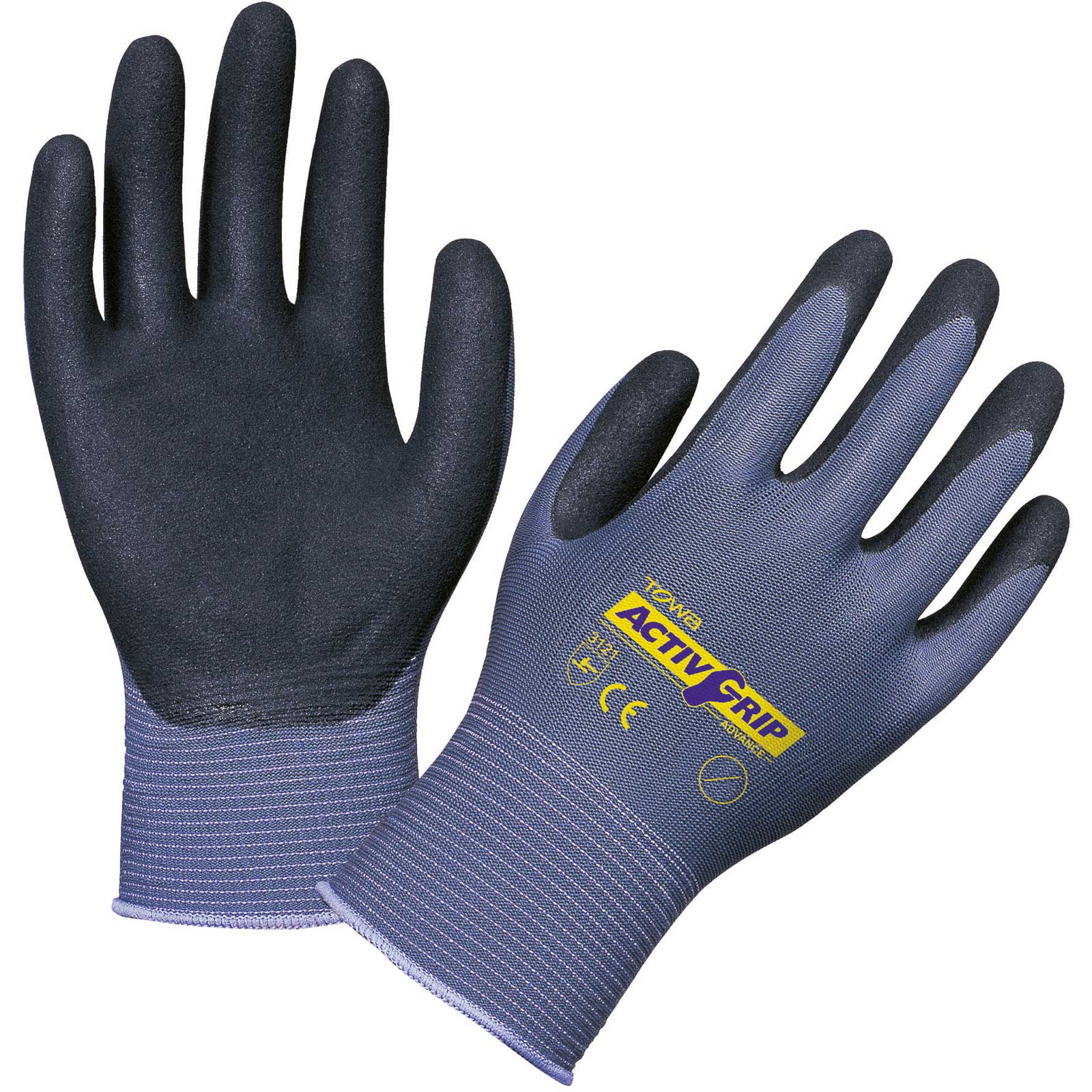 Fine-knit Glove Activ Grip Advance 8