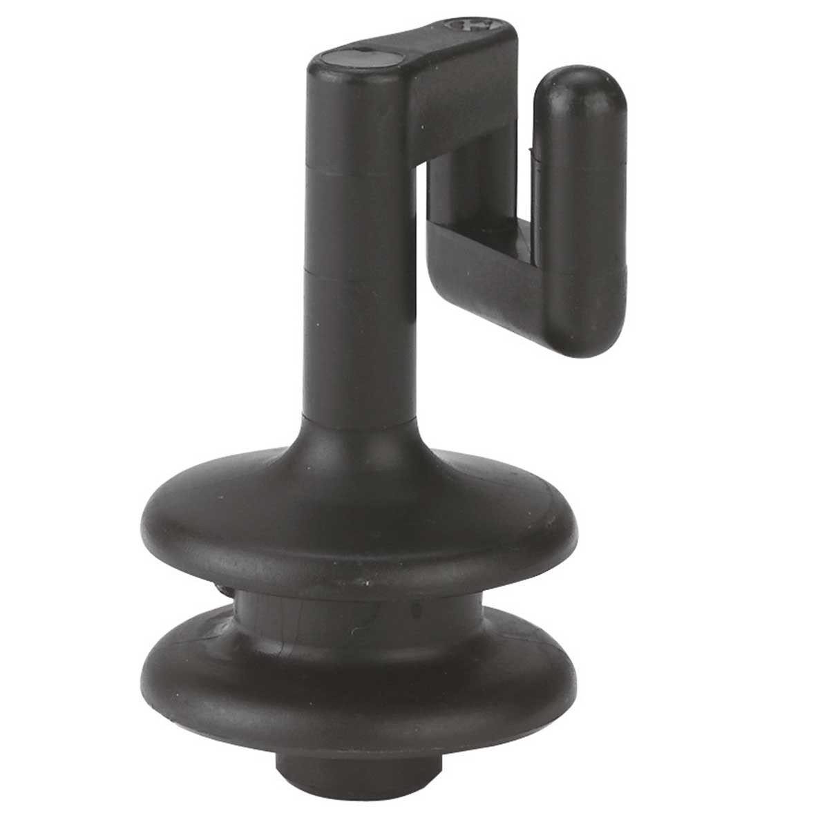 Spare top insulator for round steel post