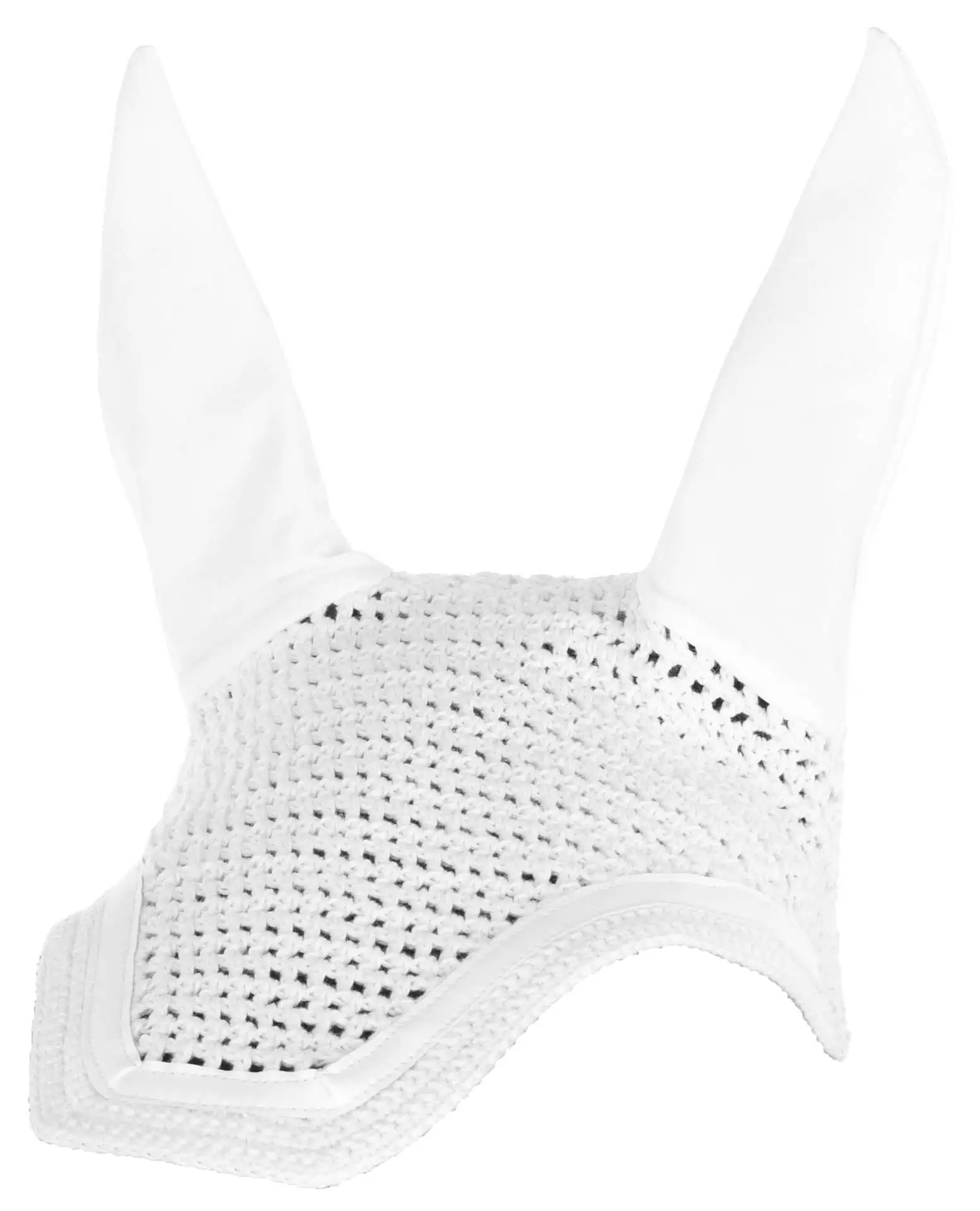 Covalliero fly hood Linea, white, COB/FULL