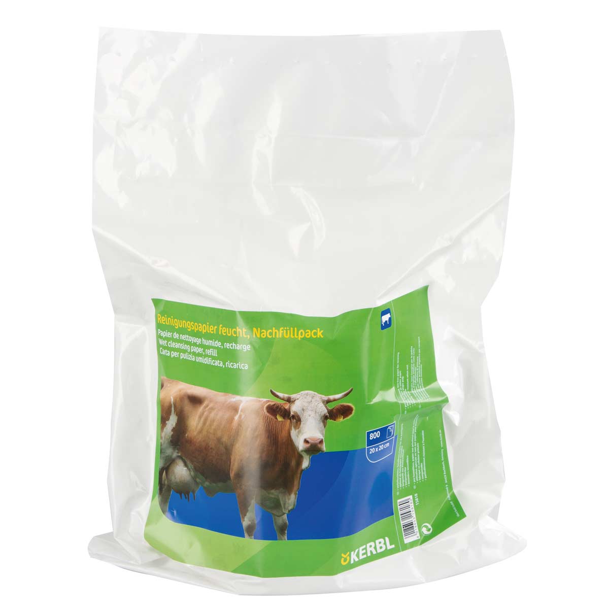 Udder towels wet refill package 800 towels