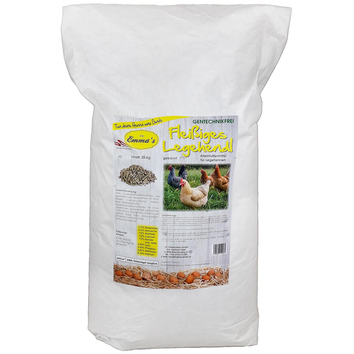 Emma's Chicken Layer Feed grained 20 kg