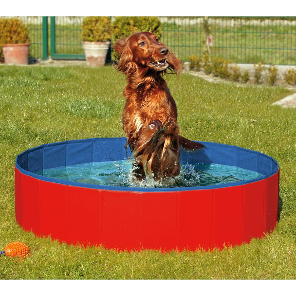 Karlie dog pool DOGGY POOL red 80x20 cm
