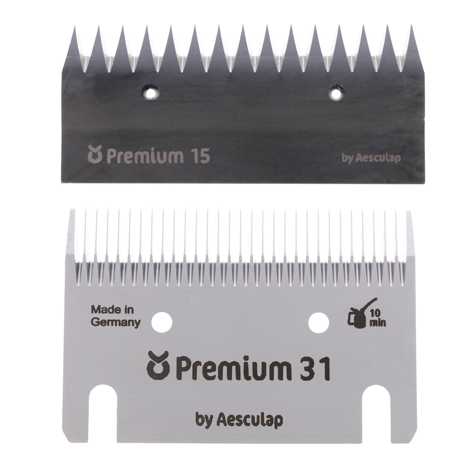 Premium Clipper Blade Set for PowerCut, FarmClipper & Constanta 31/15 teeth