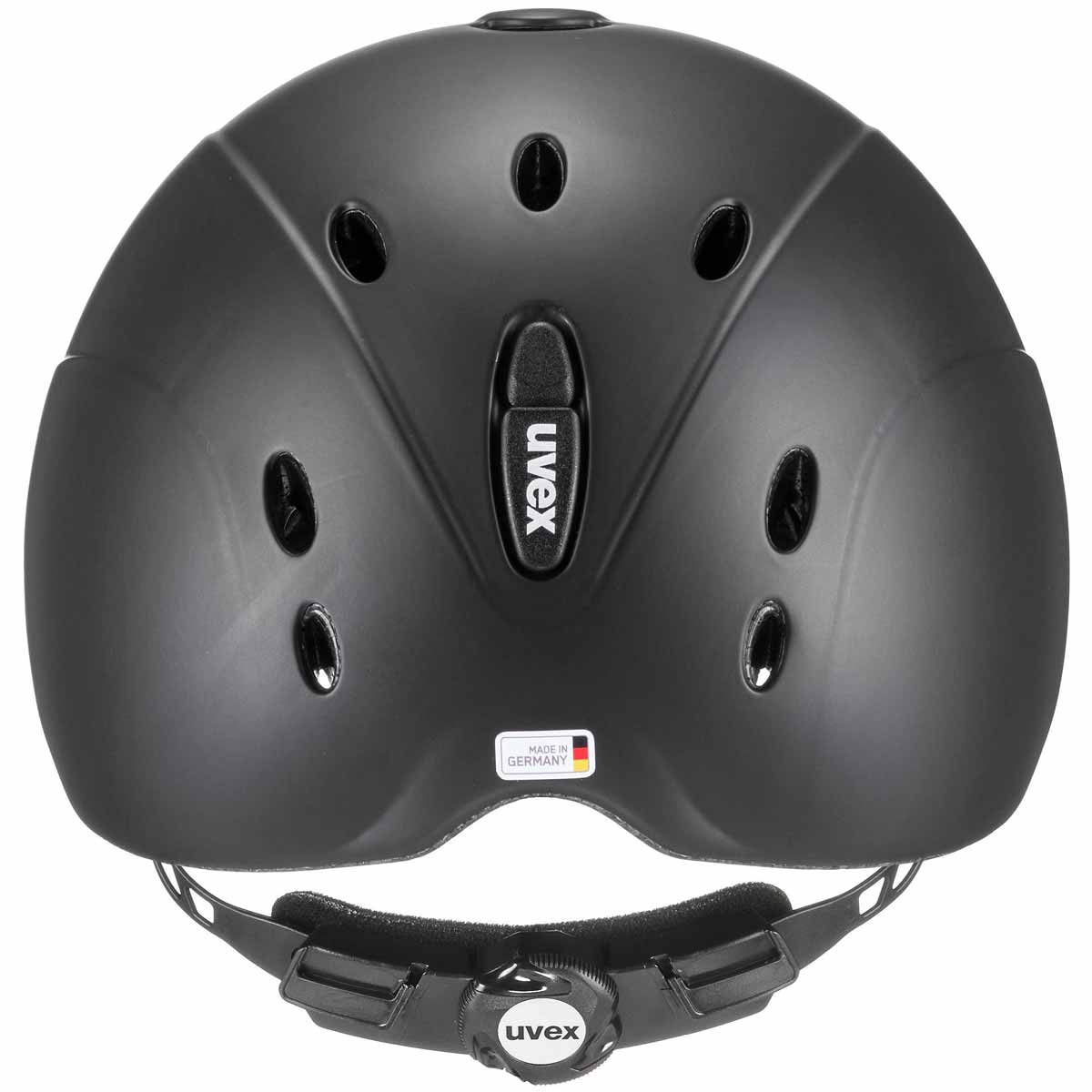 uvex onyxx riding helmet black
