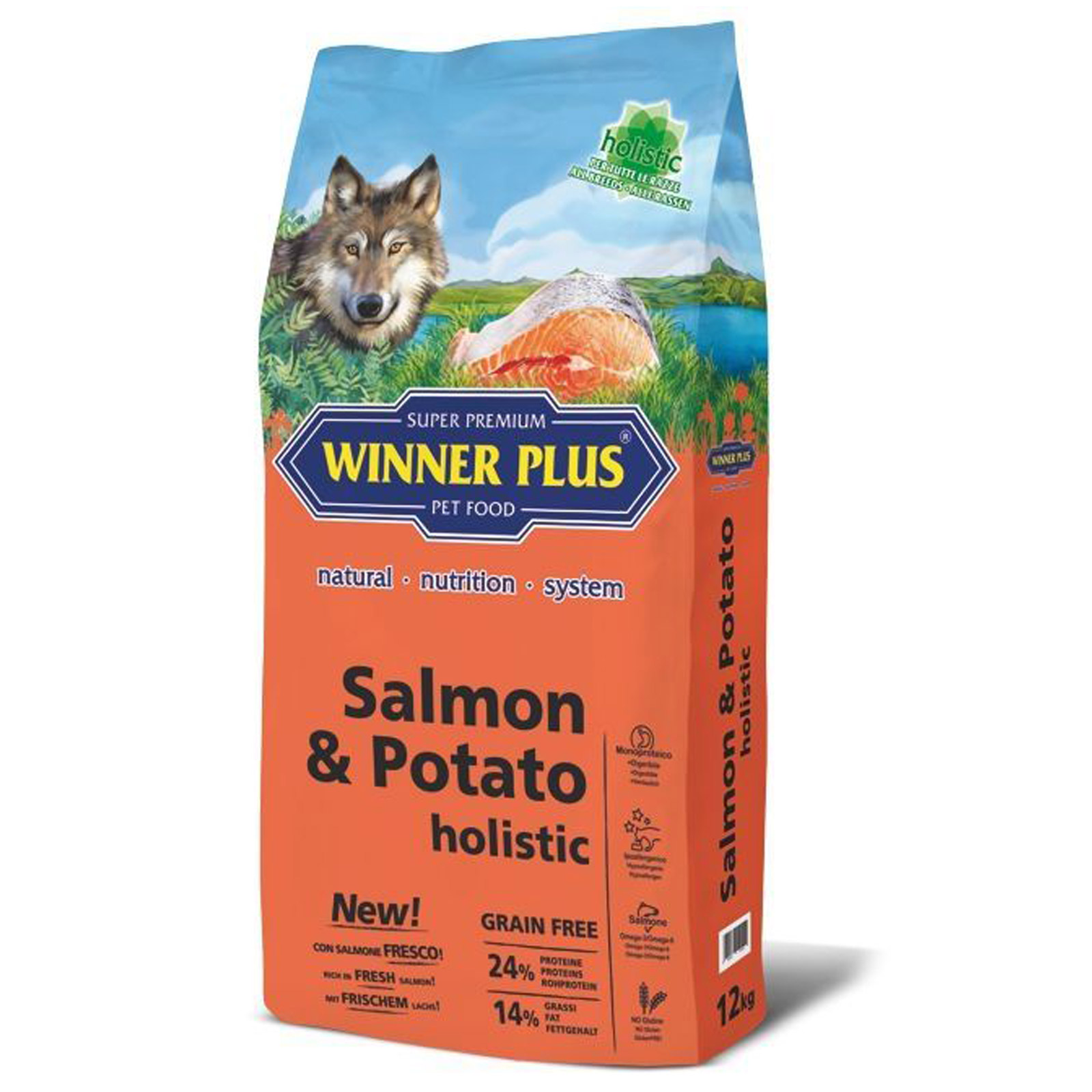Winner Plus Holistic Salmon & Potato 2 kg