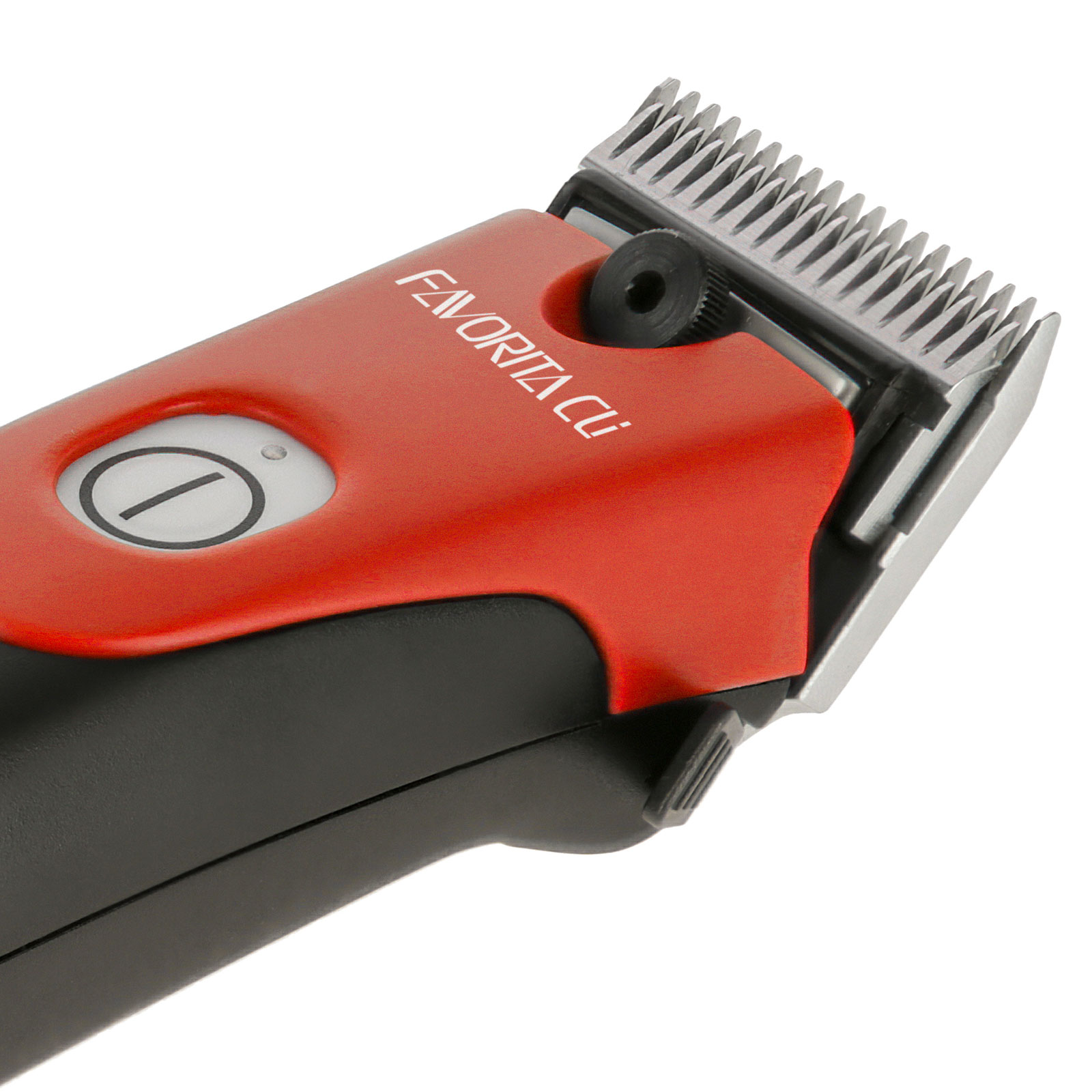 Aesculap Favorita CLi Clipper red battery with attachment comb set