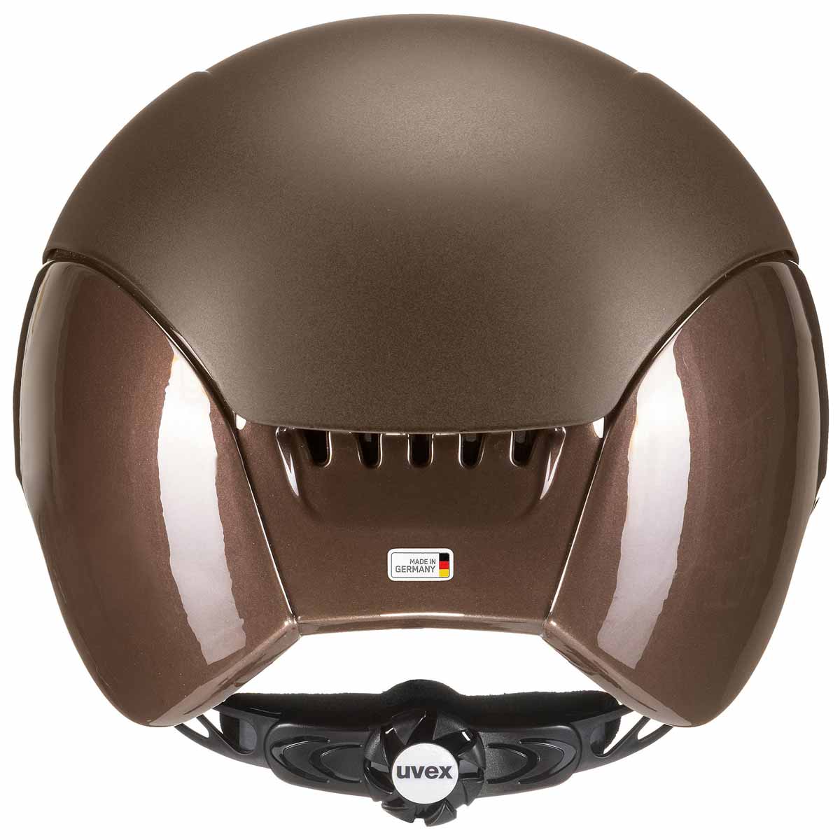 uvex elexxion pro riding helmet black mat-shiny M/L