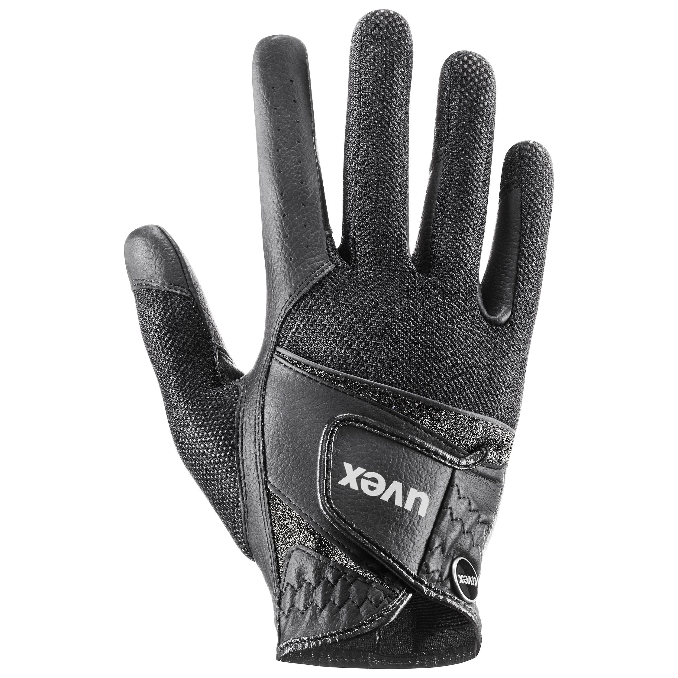 uvex Riding Gloves sumair glamour black-black 6