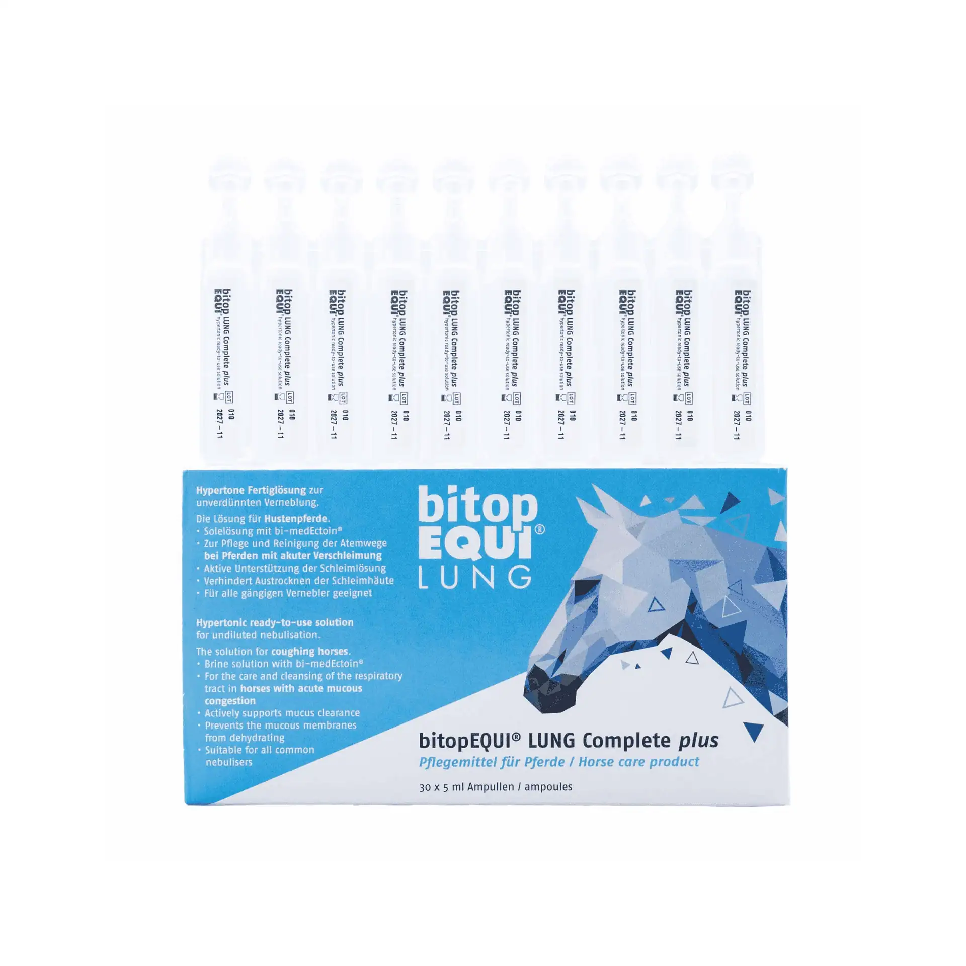 bitopEQUI LUNG Complete plus 30 x 5 ml