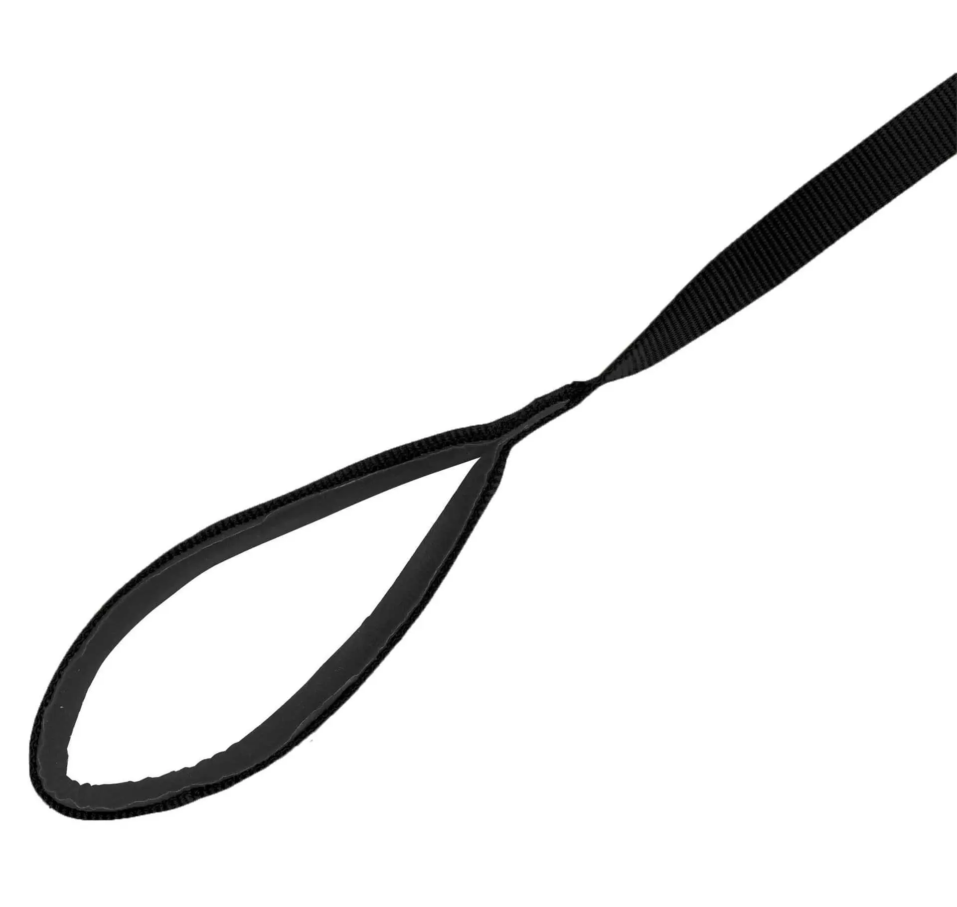 MIAMI leash black, 20 mm, 100 cm