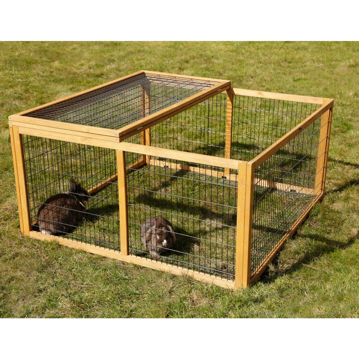 Open-air Enclosure with Breakout Barrier 116 cm