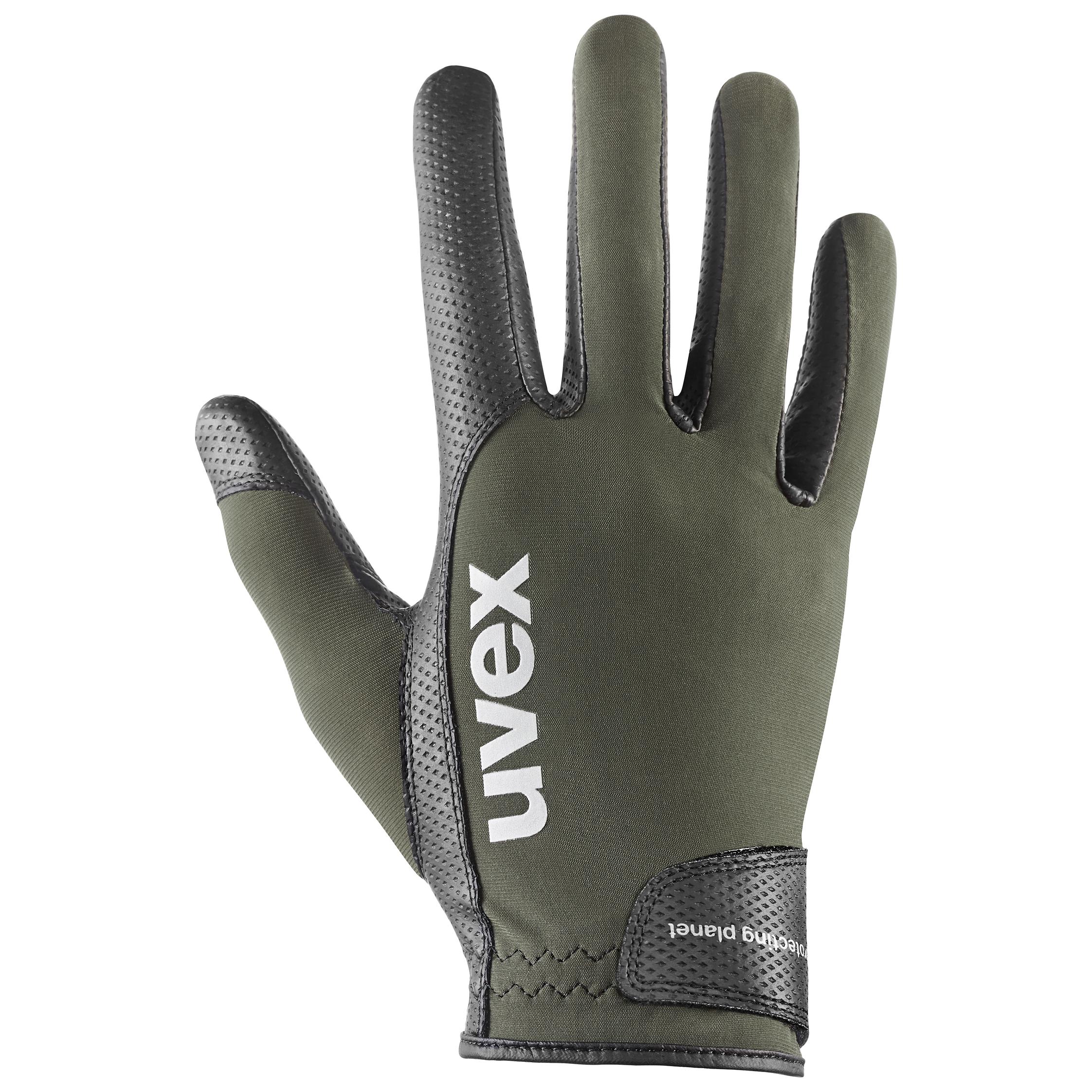 uvex Riding Gloves vida planet black-olive 8