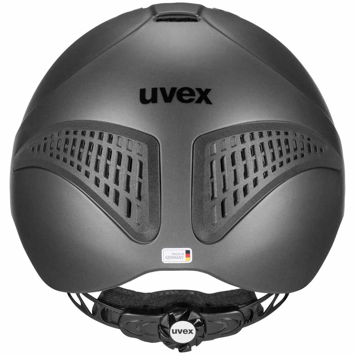 uvex exxential 2 riding helmet anthracite M/L