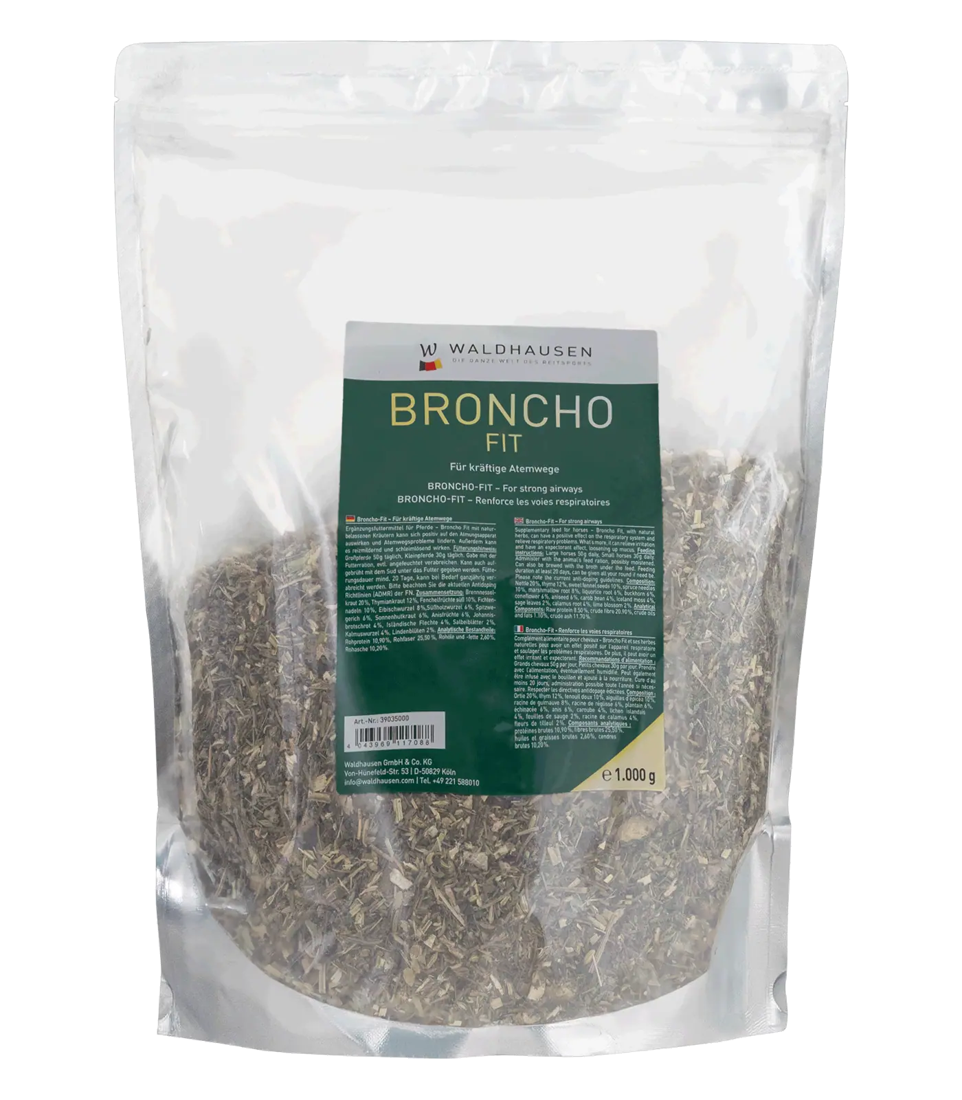 Broncho-Fit - Good for the respiratory tract, 1 kg 