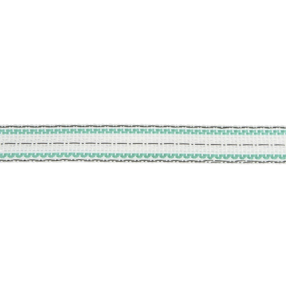 Ako Pasture Fence Tape Premium Plus 200m, 0.40 TriCOND, white-green