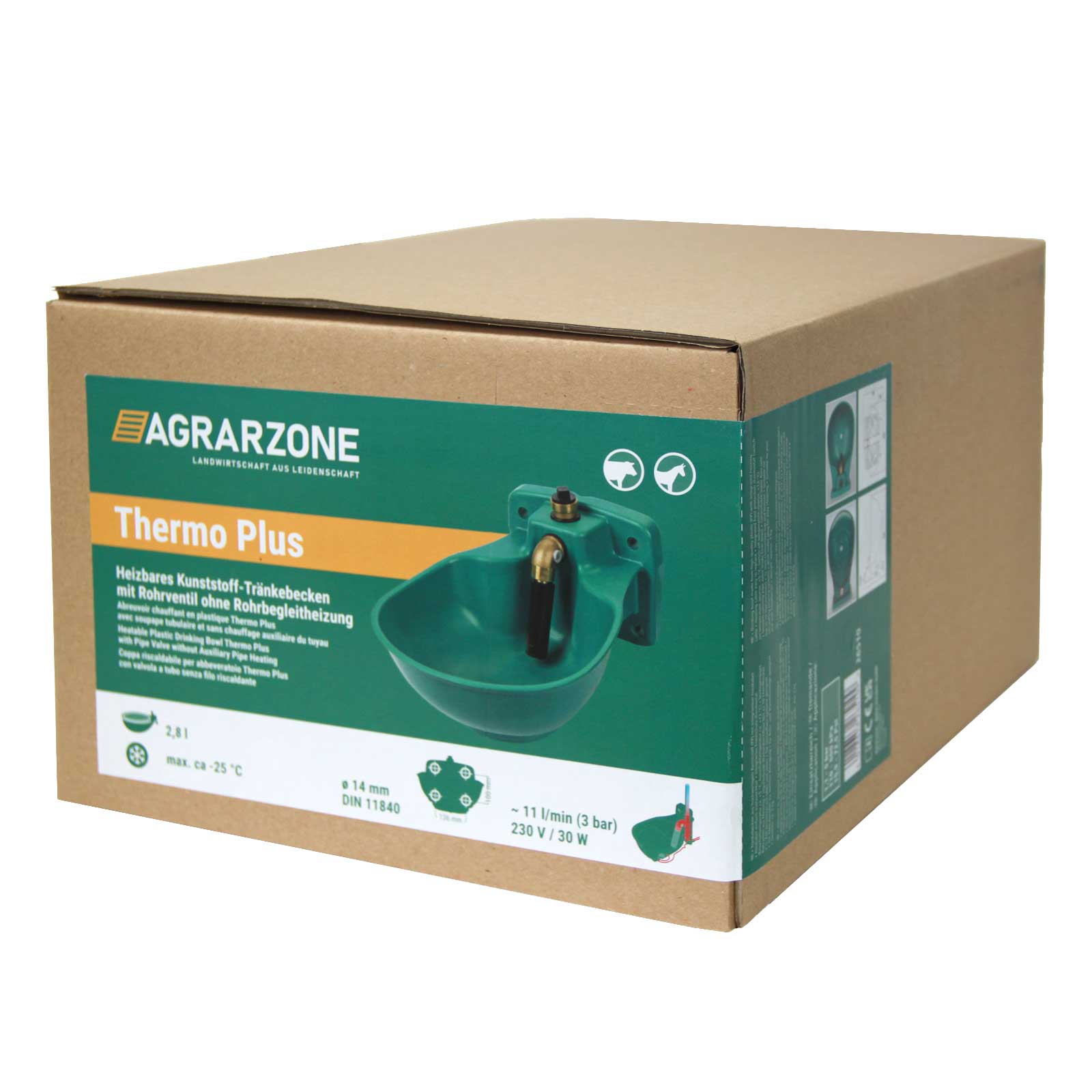 Agrarzone Heated Drinker Thermo Plus 31 W