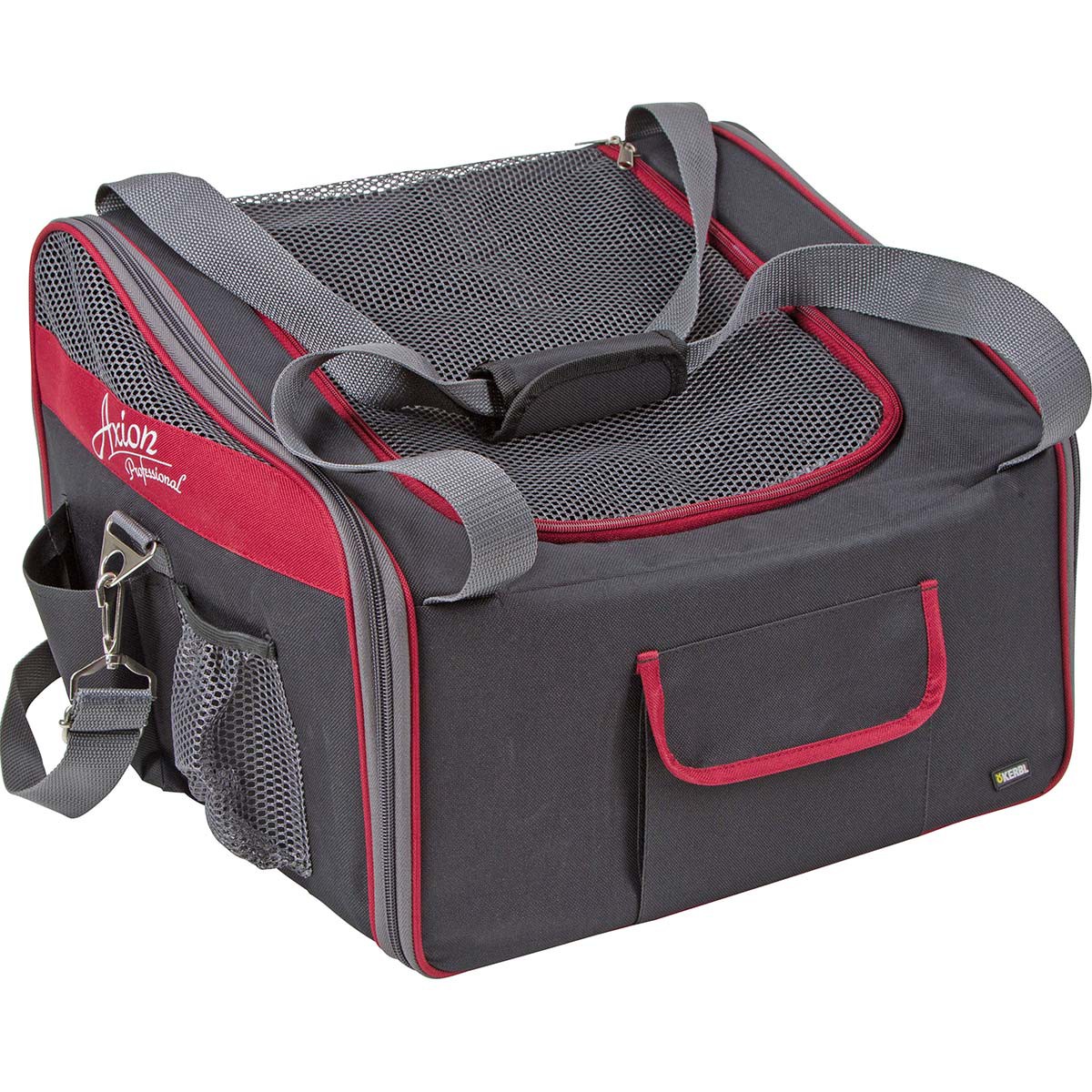 Car Seat Bag Vacation 41x34x30cm, black/red