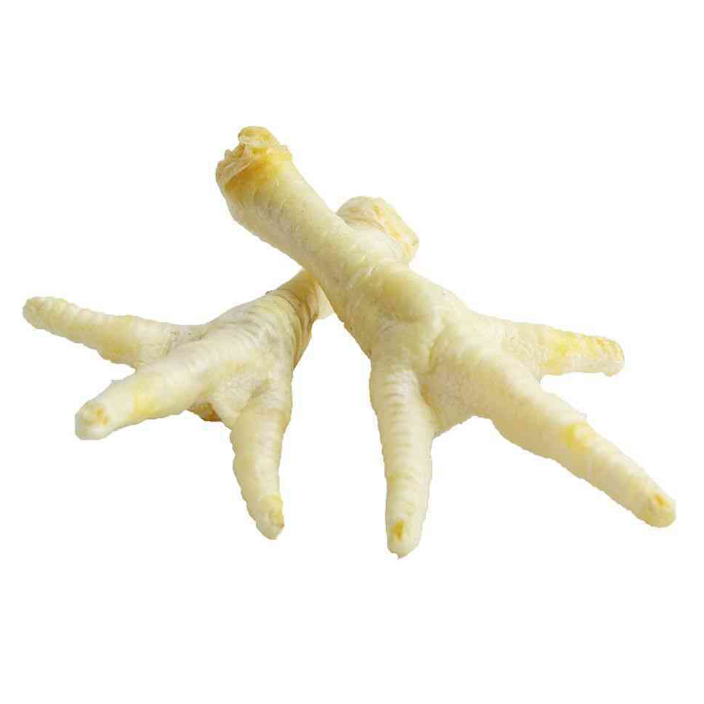 Dog Snack Chicken Feet scalded white