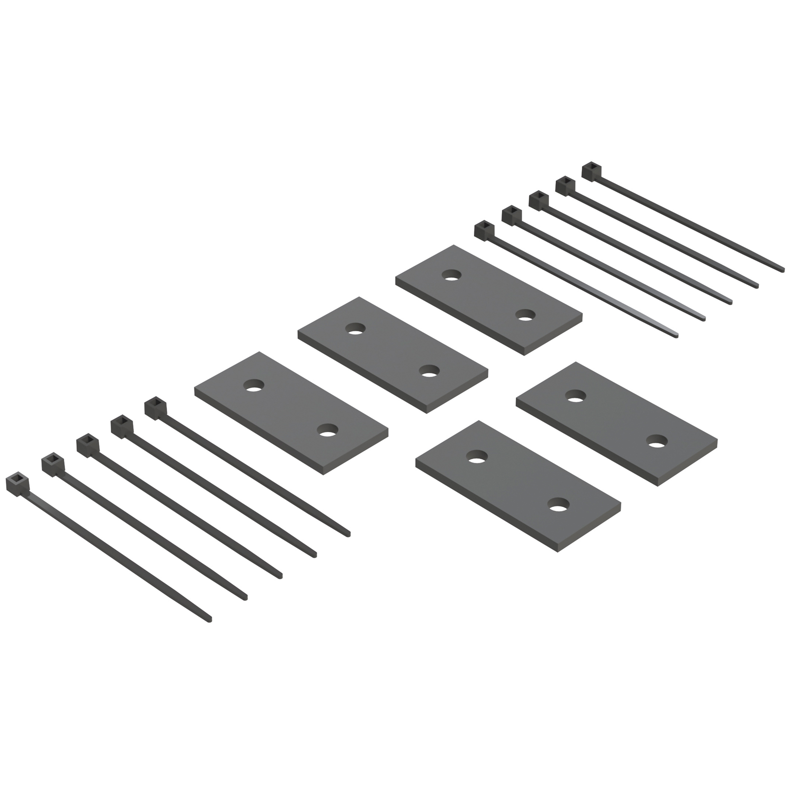 5x Spacer for Heating cable incl. 10 cable ties