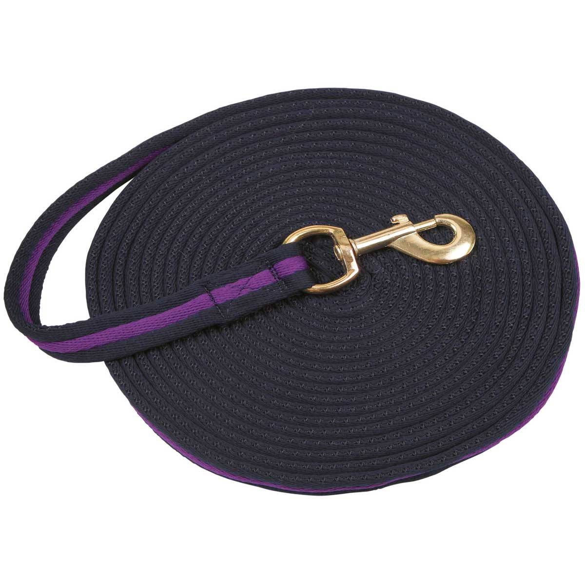 Lunge leash softlonge 8 m blue/violet