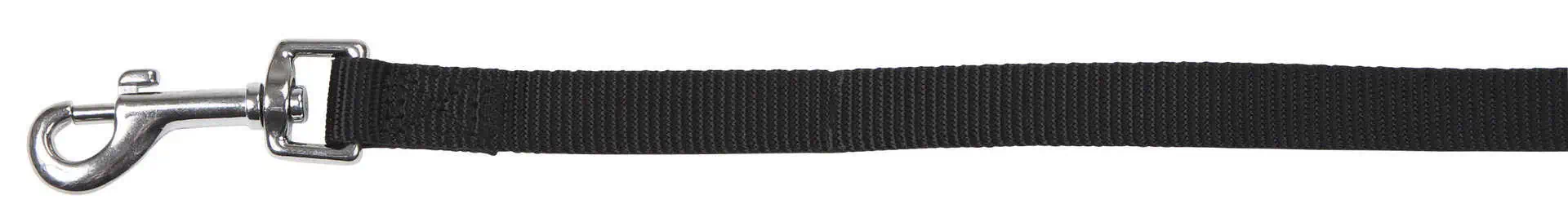 MIAMI leash black, 20 mm, 100 cm