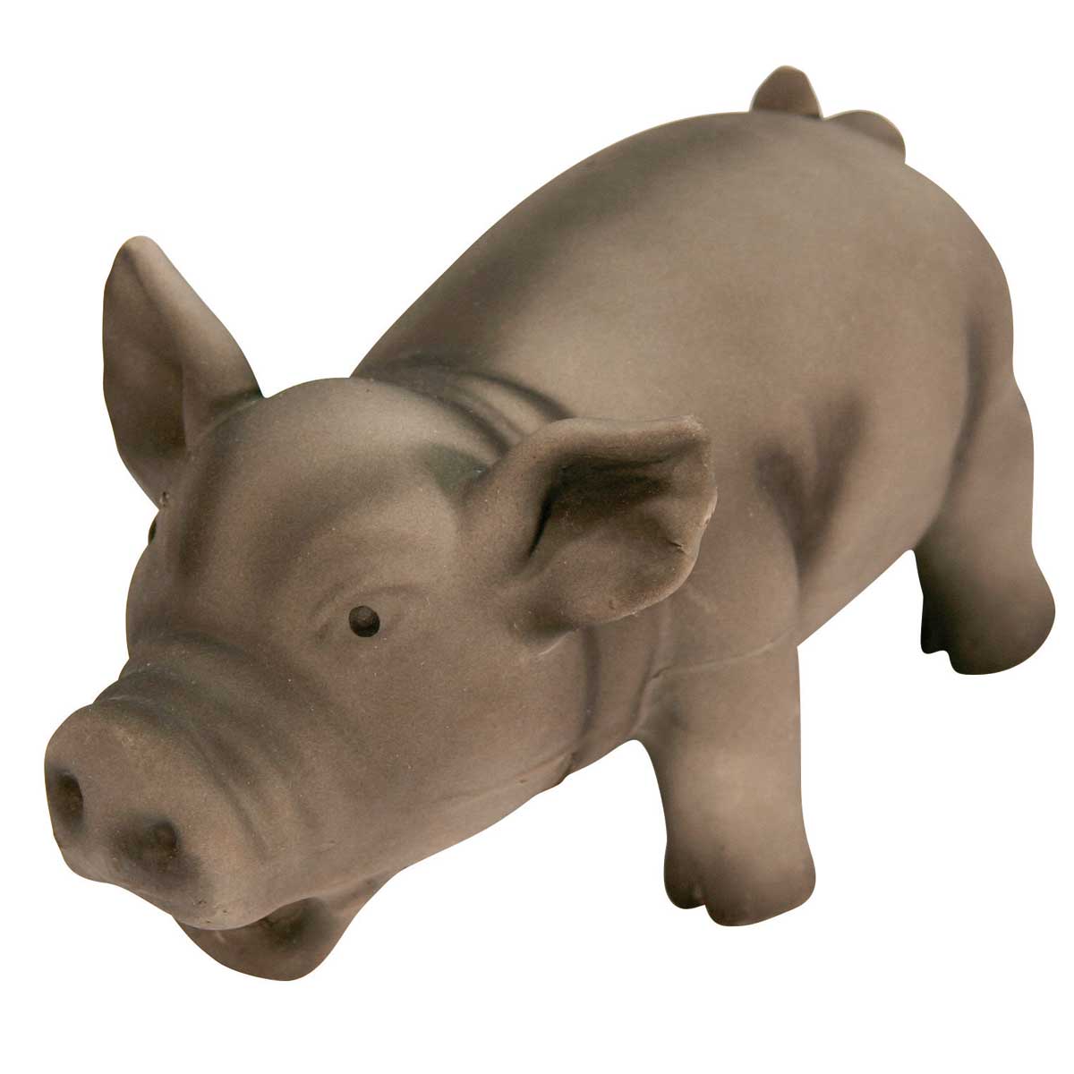 latex pig with grunting sound 15 cm, assorted colours