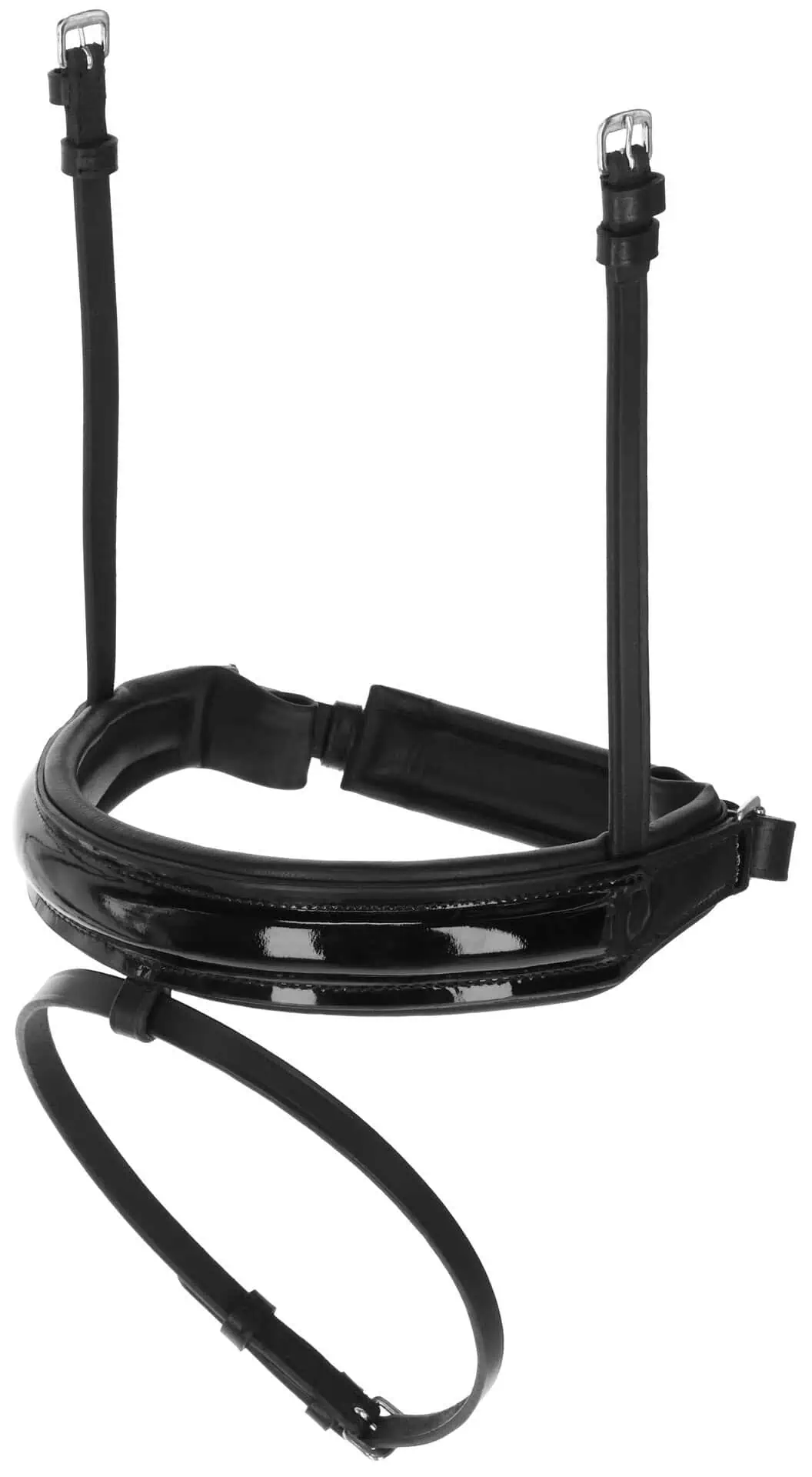 Covalliero Nose Band Swedish black lacquer, COB