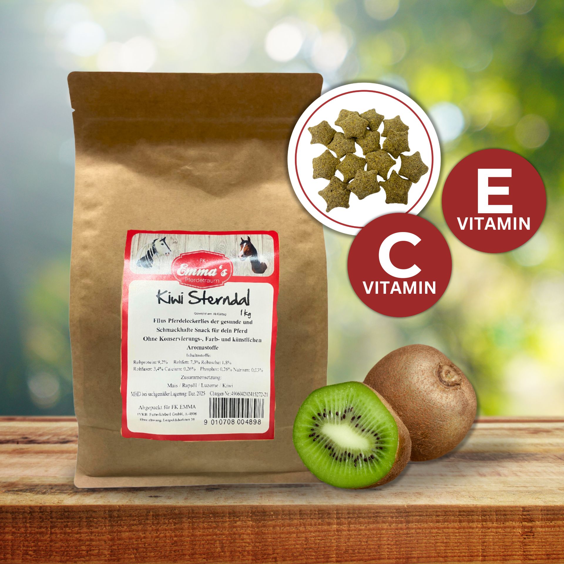 Emmas horse treat Kiwi Sterndal 1 kg